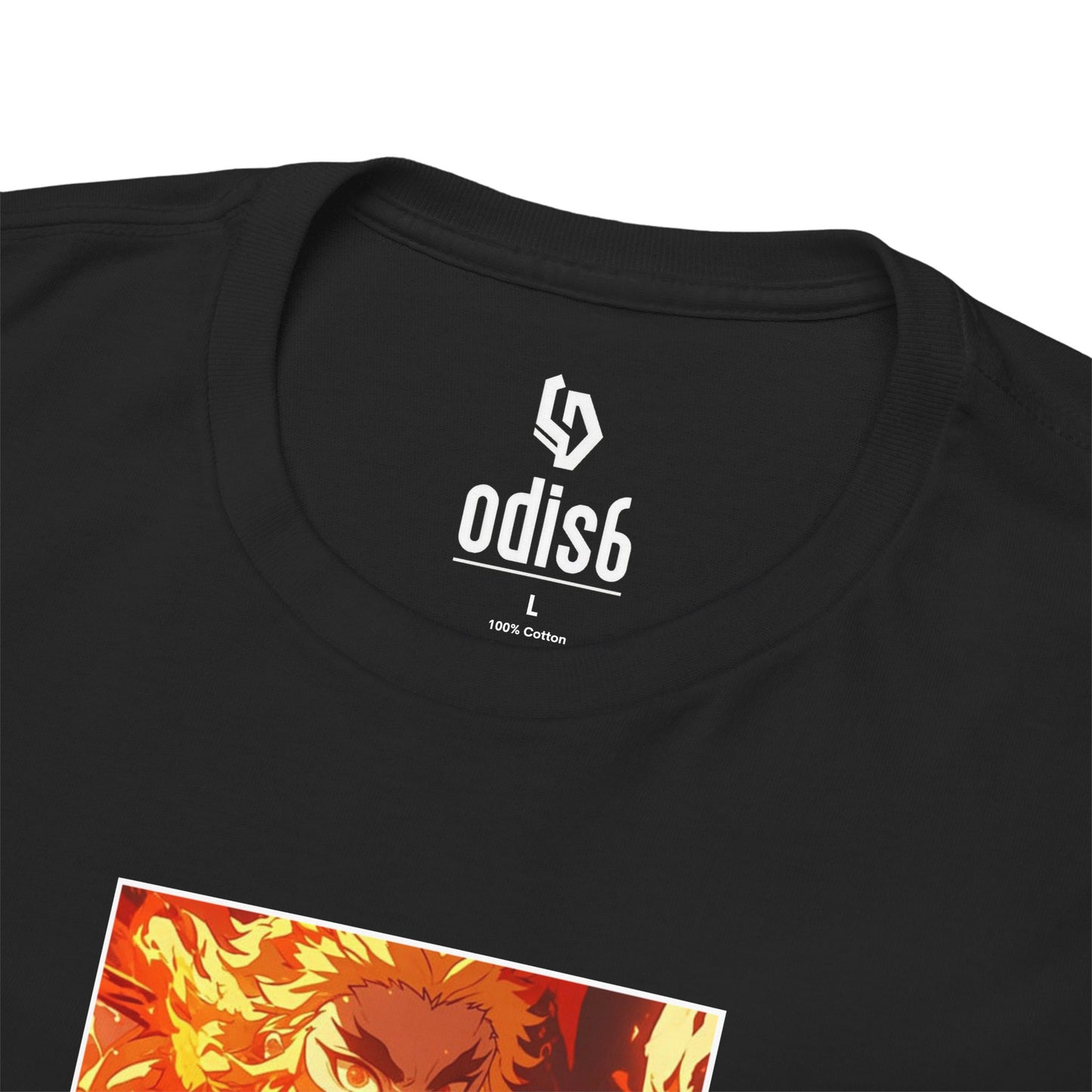 Demon Slayer T-Shirt - Rengoku Back and Front