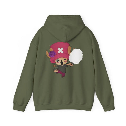 One Piece Hoodie - Chopper Back And Front