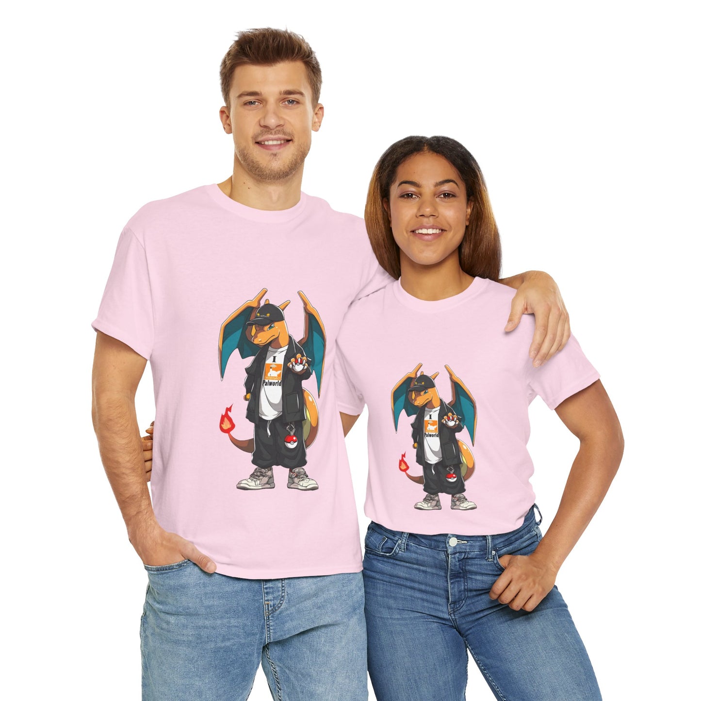 Unisex Heavy Cotton Tee - Pokemon