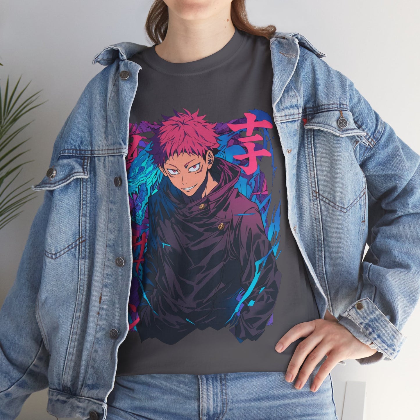 Unisex Heavy Cotton Tee - Jujutsu kaisen