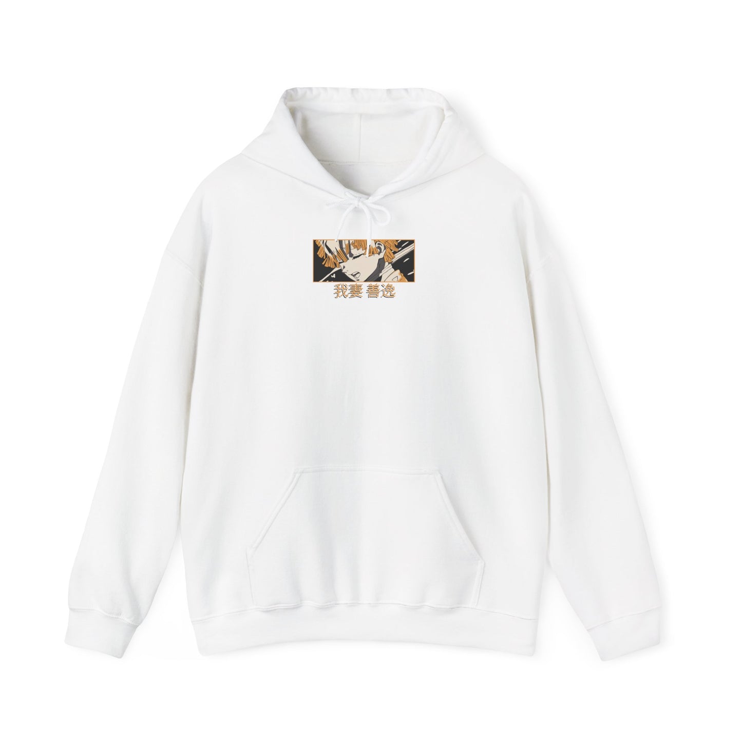 Demon Slayer Hoodie - Zenitsu Back And Front