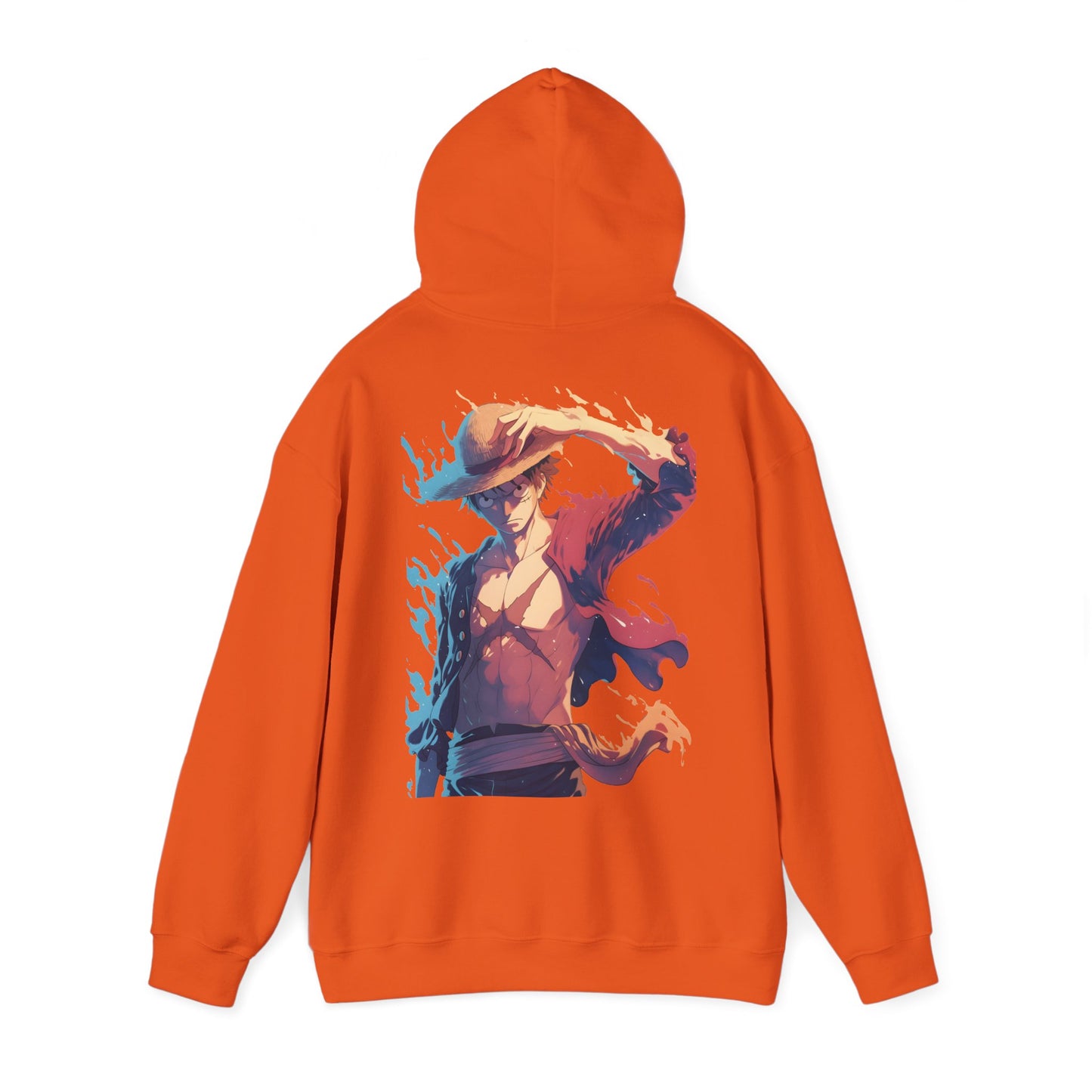 One Piece Hoodie - Luffy Back And Front