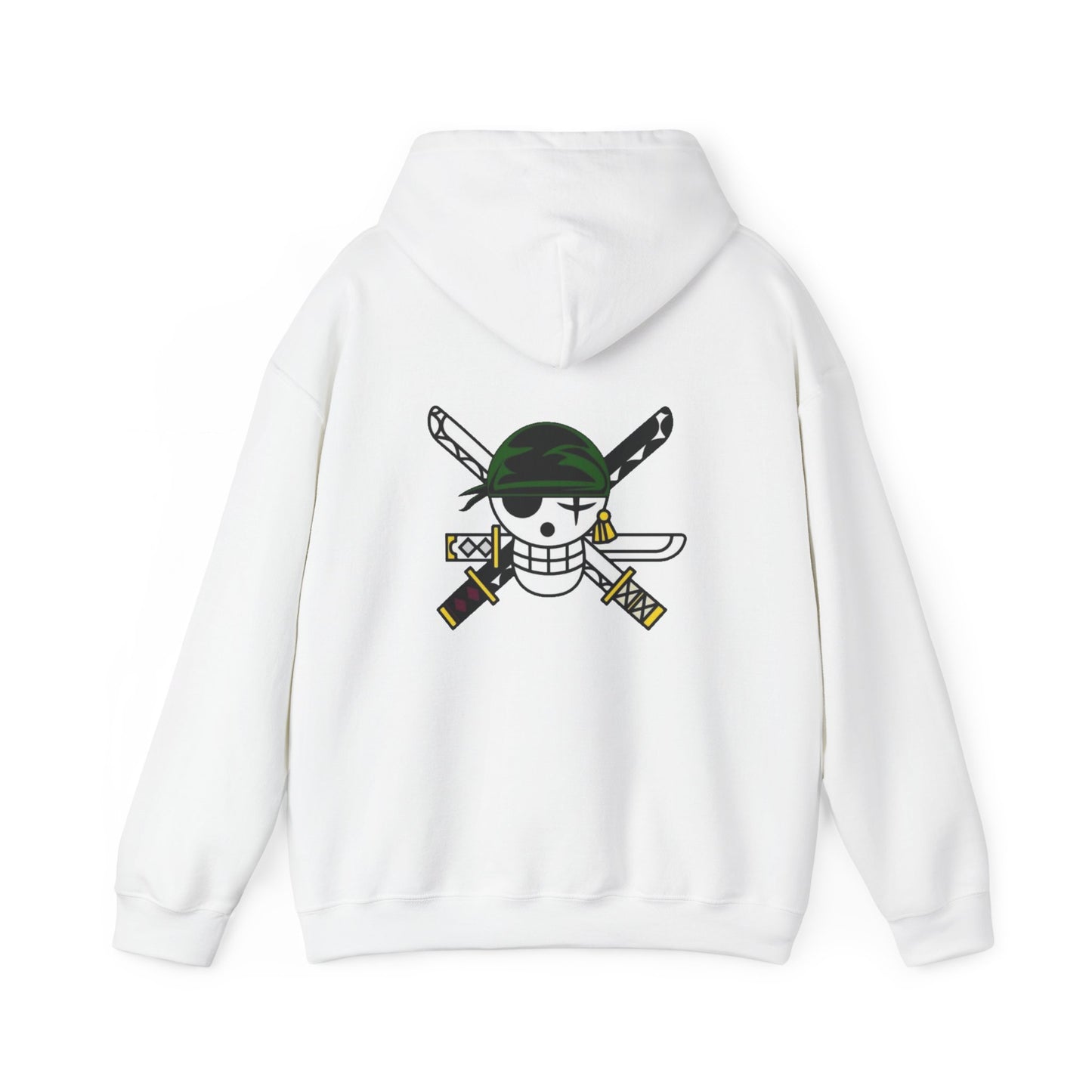 One Piece Hoodie - Zoro Back And Front