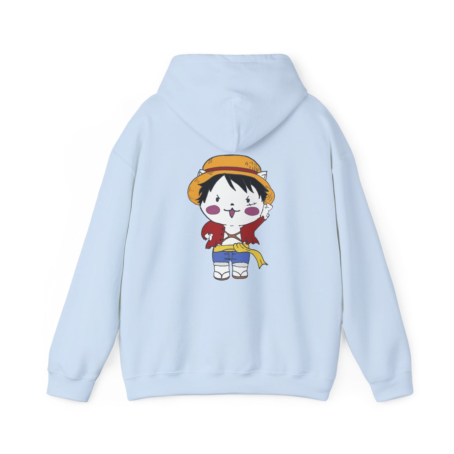 One Piece Hoodie - Luffy Back And Front