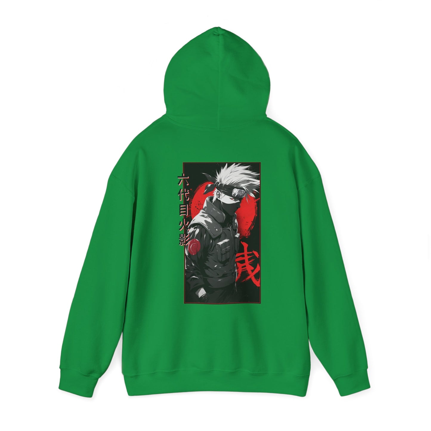 Naruto Hoodie - Kakashi Back And Front