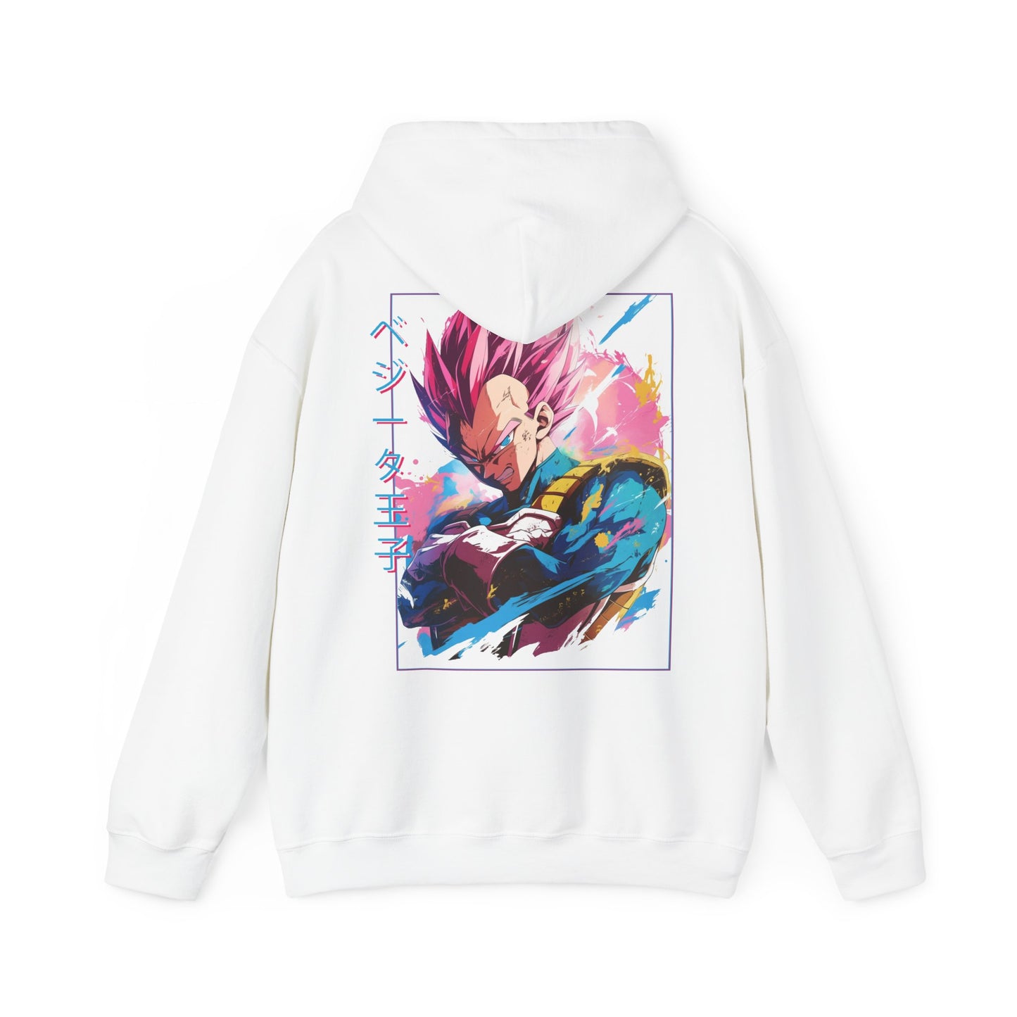 Dragon Ball Hoodie - Vegeta Back And Front