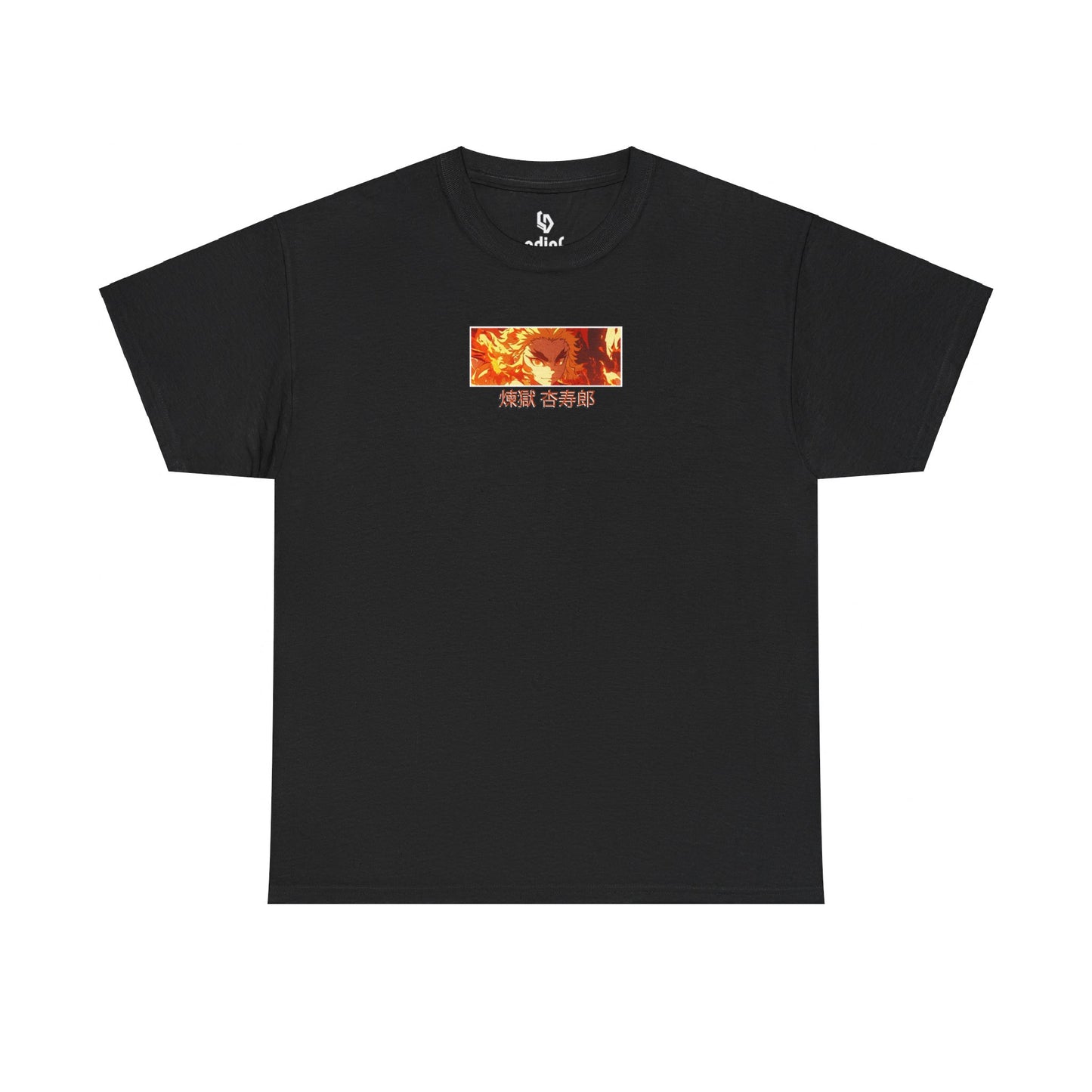 Demon Slayer T-Shirt - Rengoku Back and Front