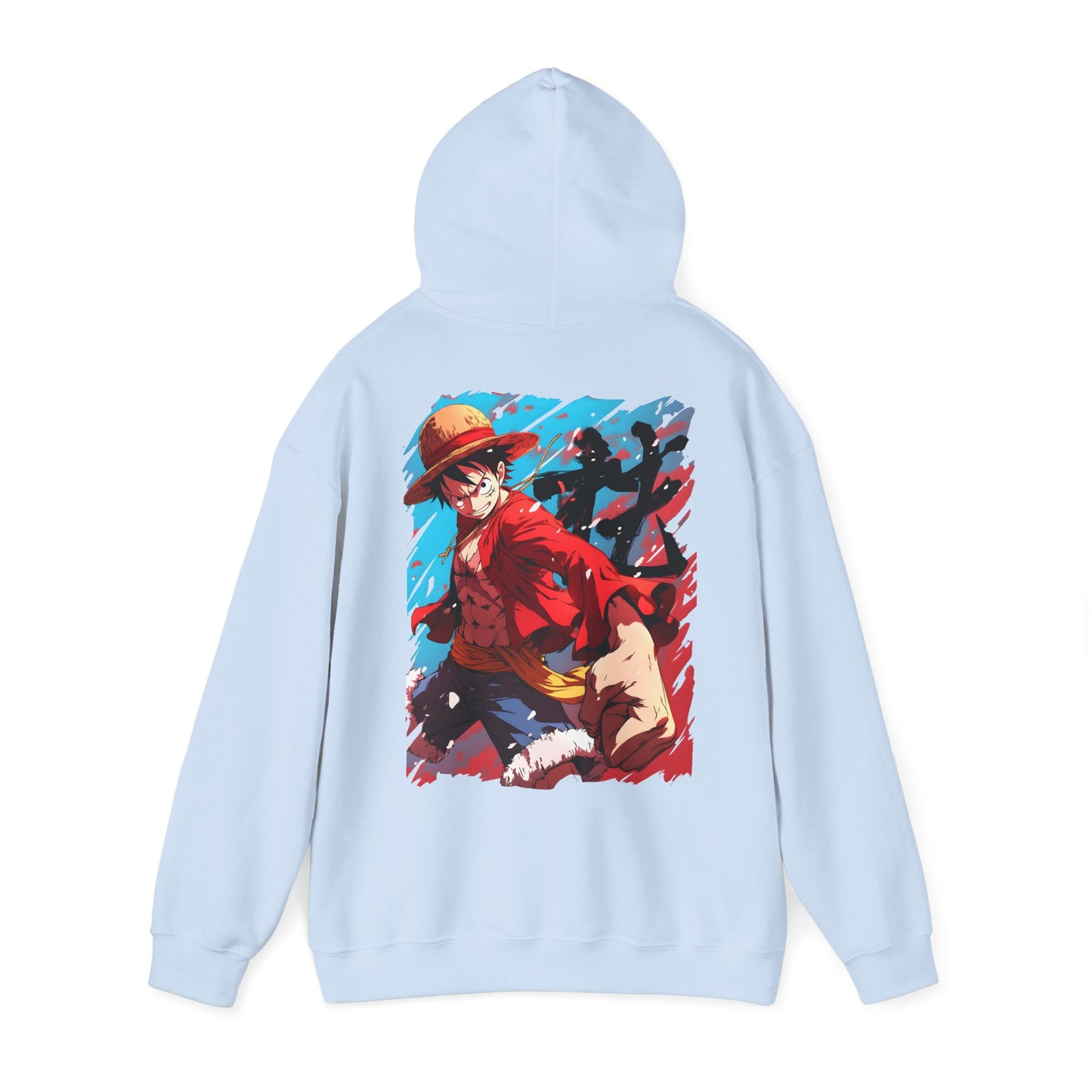 One Piece Hoodie - Luffy Back And Front