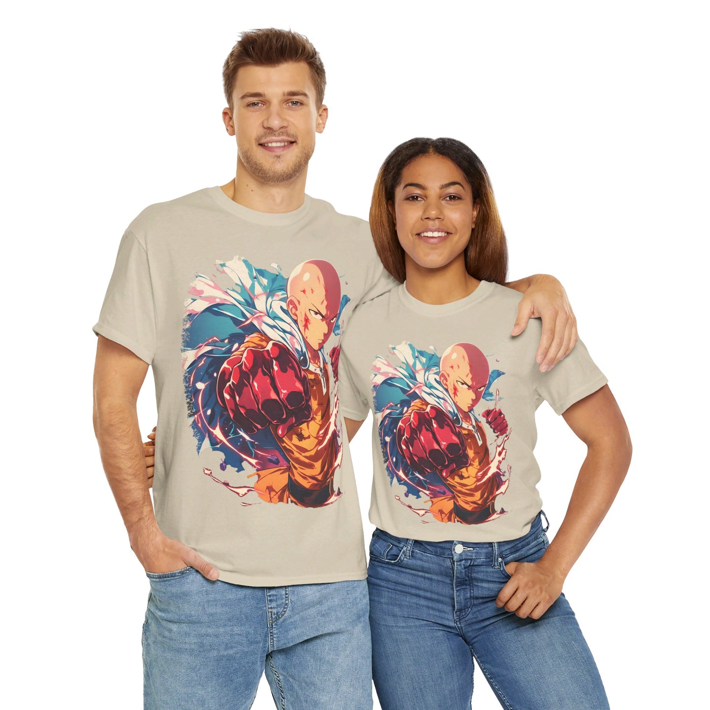 Unisex Heavy Cotton Tee - One Punch Man