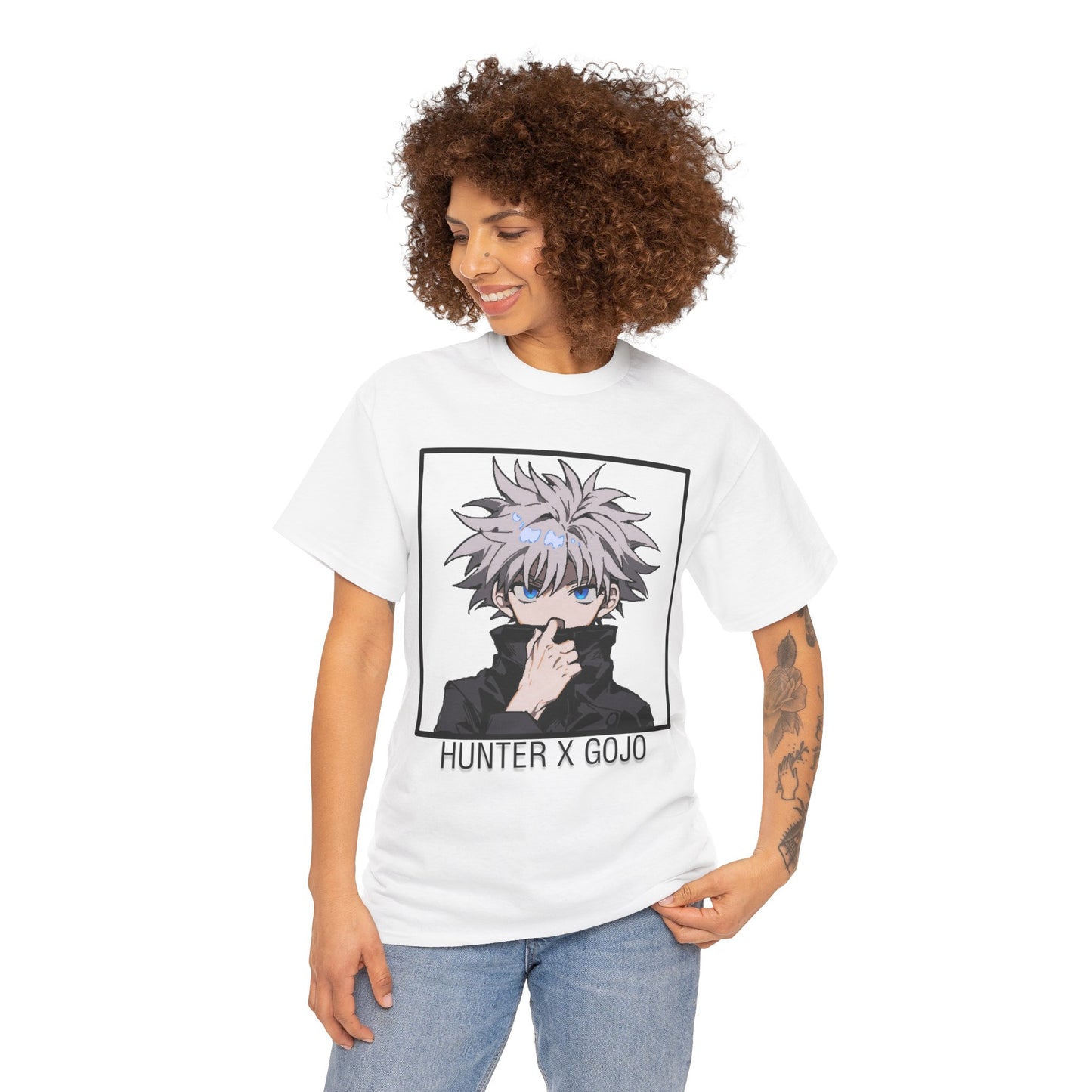 Unisex Heavy Cotton Tee - Hunter X Gojo