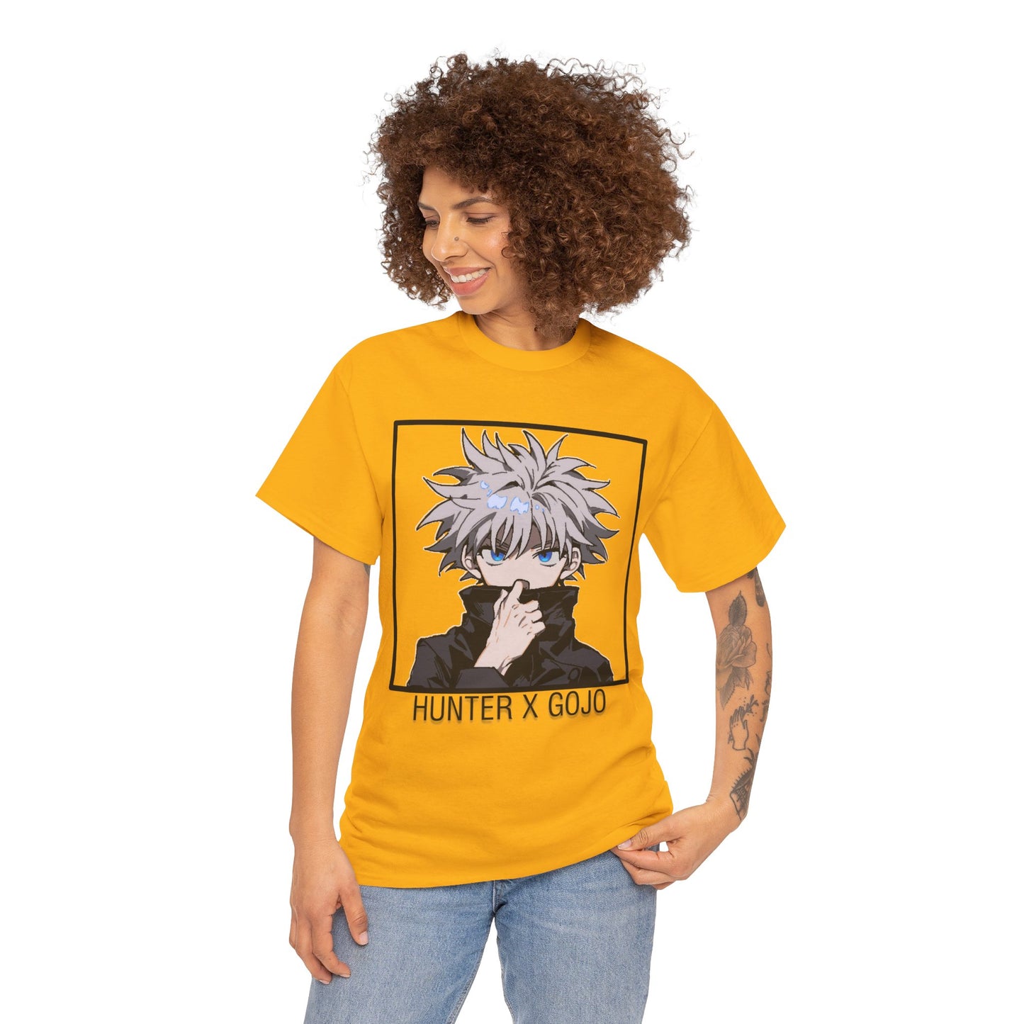 Unisex Heavy Cotton Tee - Hunter X Gojo