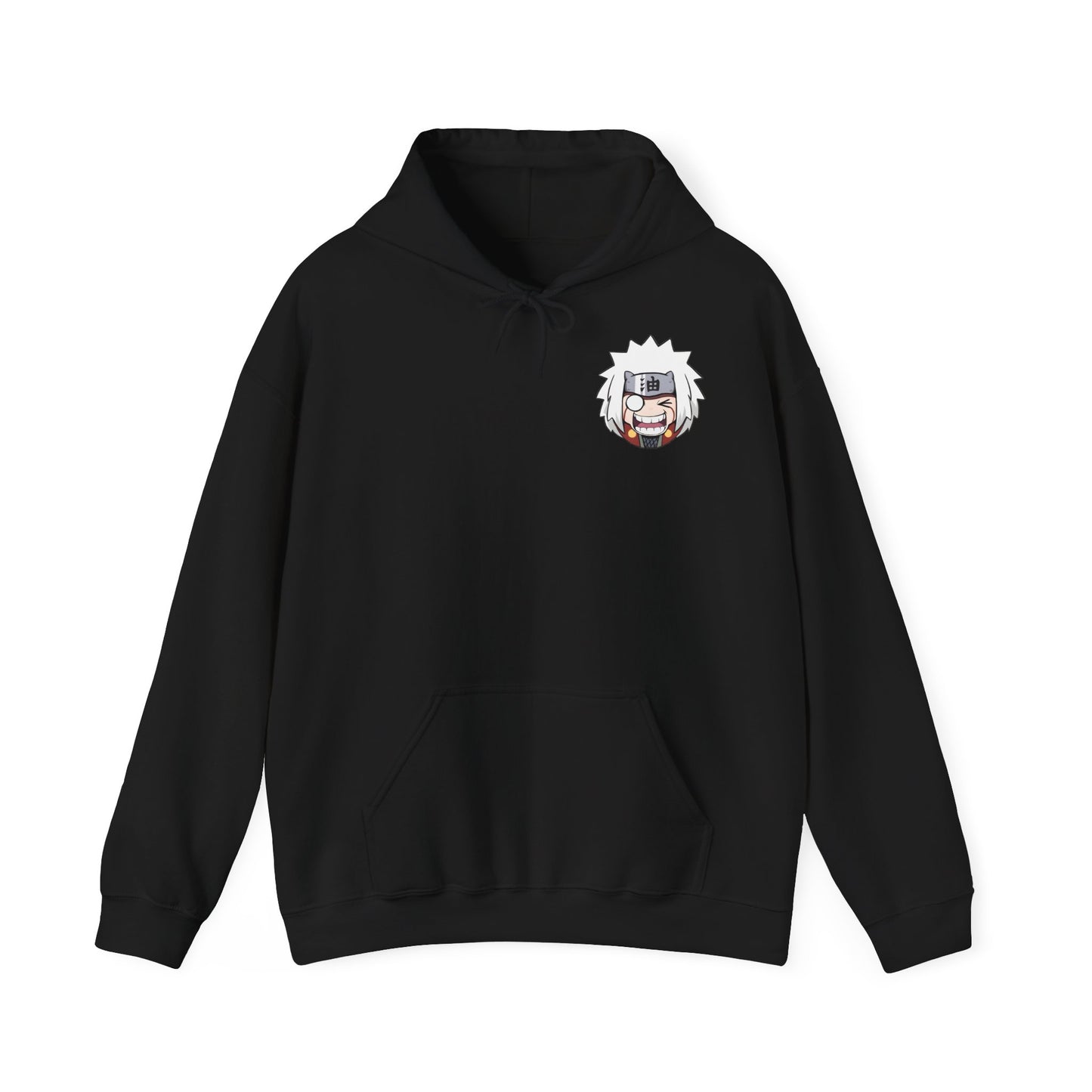 Naruto Hoodie - Jiraiya Back And Front