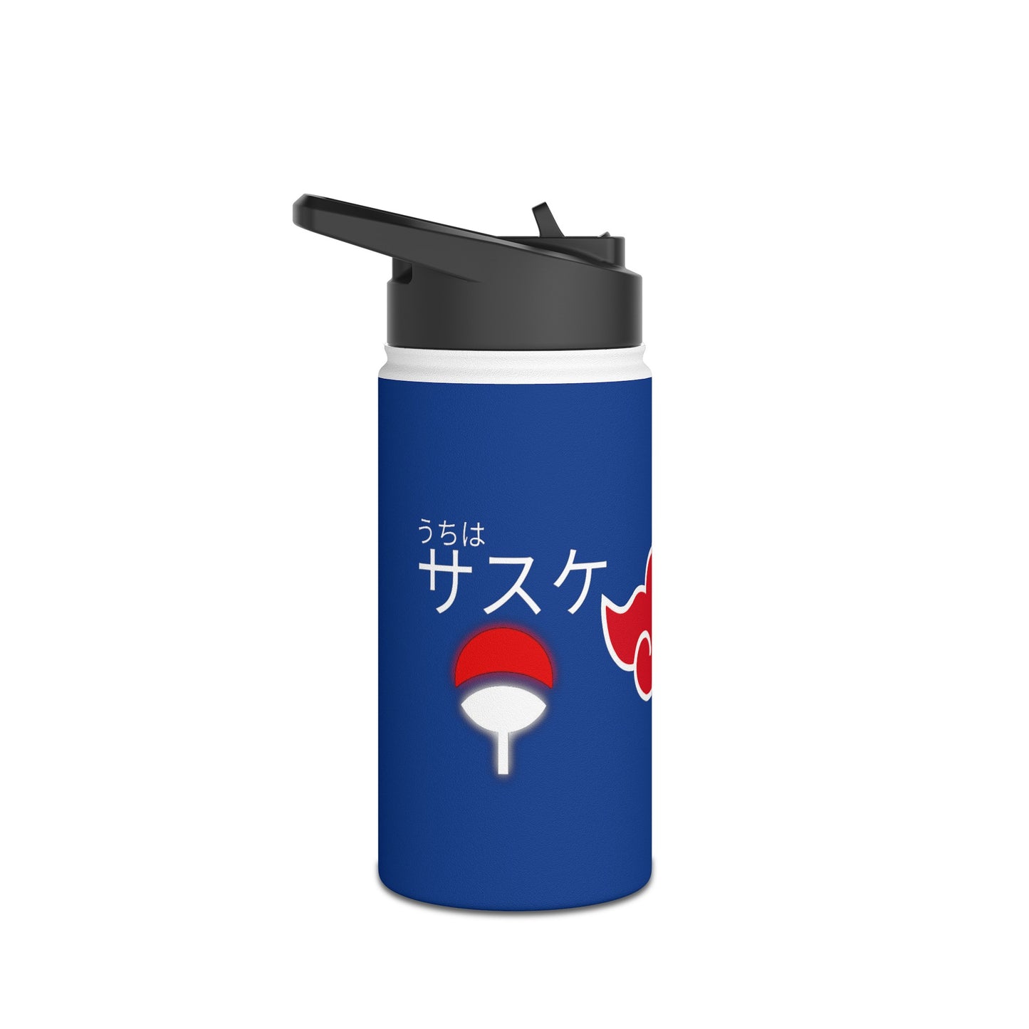 Stainless Steel Water Bottle, Standard Lid - Naruto + Logo