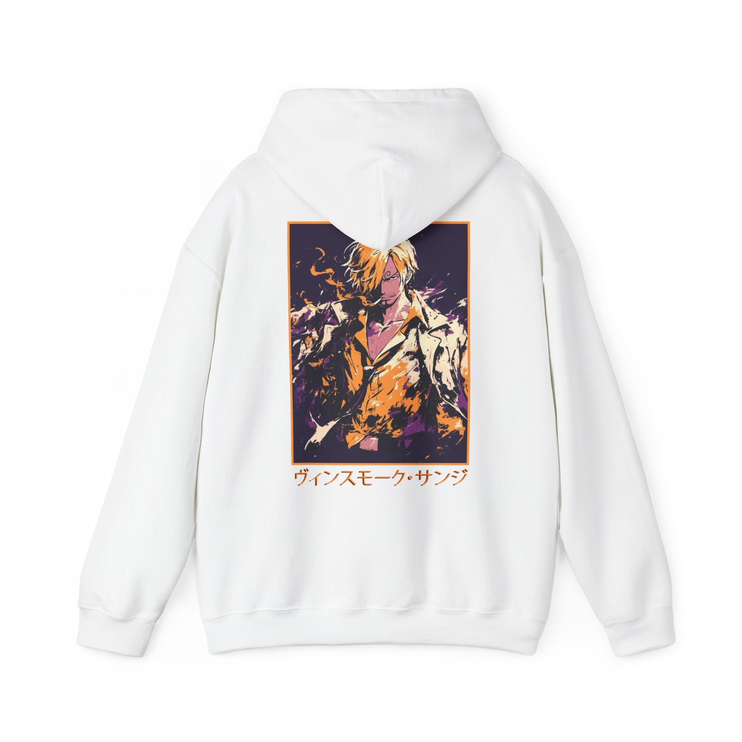 One Piece Hoodie - Sanji Back And Front