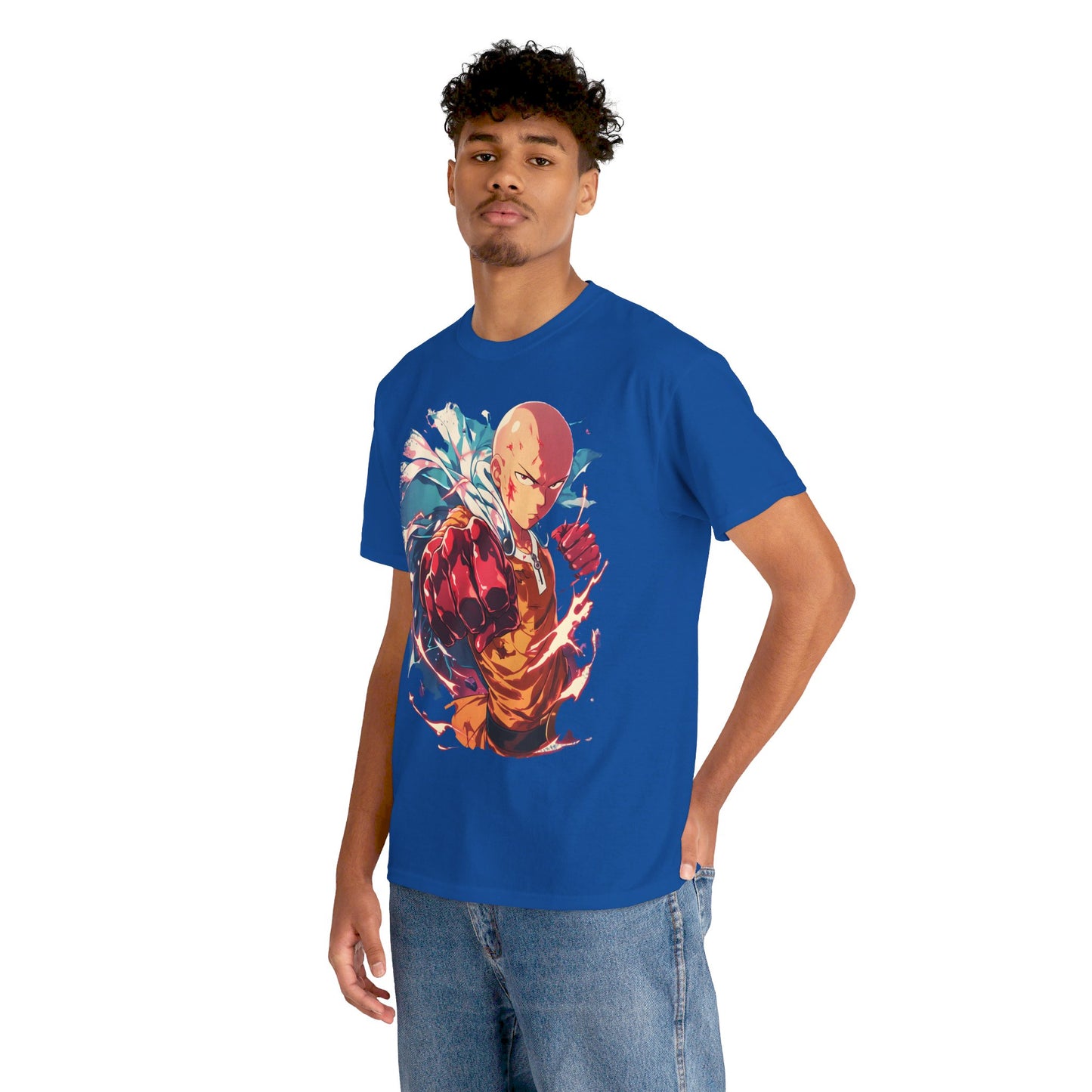 Unisex Heavy Cotton Tee - One Punch Man