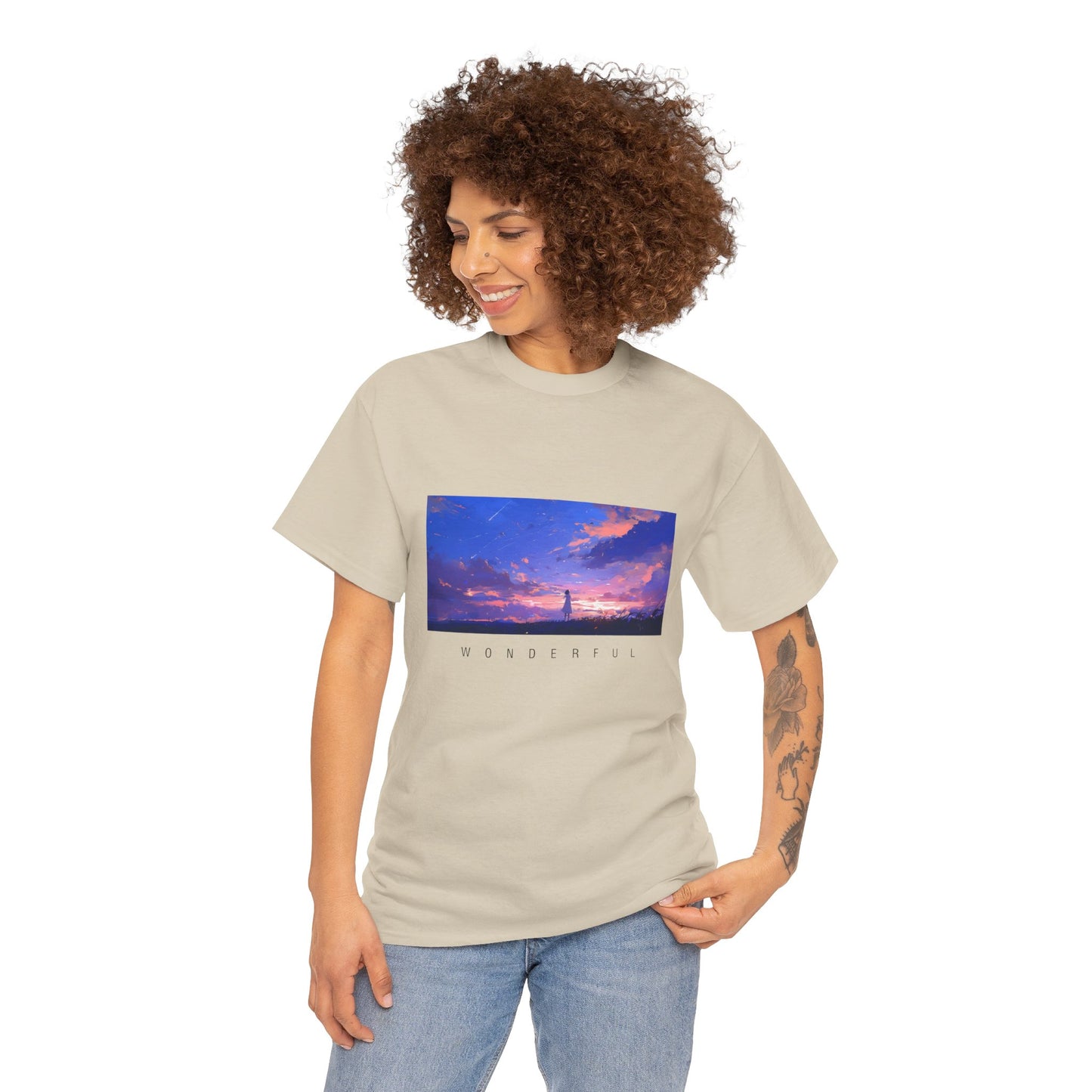 T-shirt unisex in cotone pesante - La nostra arte