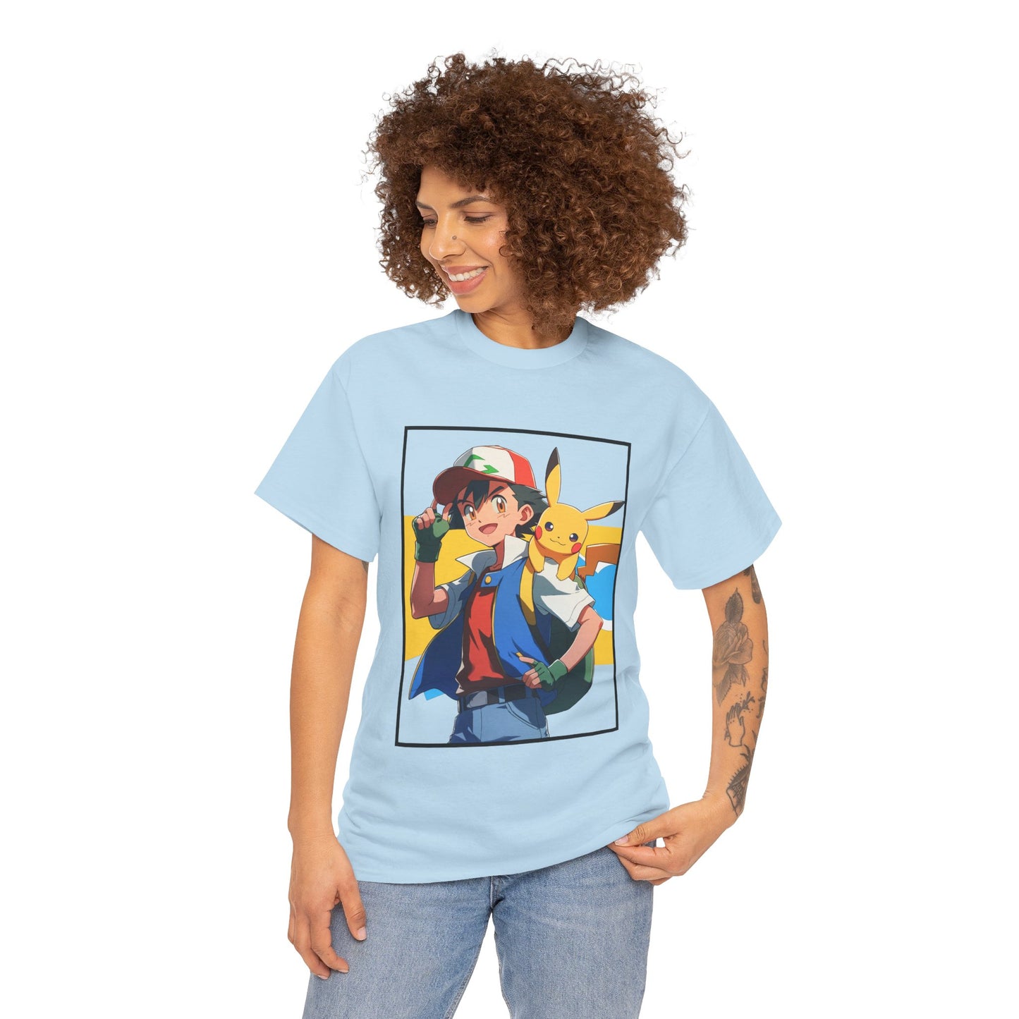 Unisex Heavy Cotton Tee - Pokemon