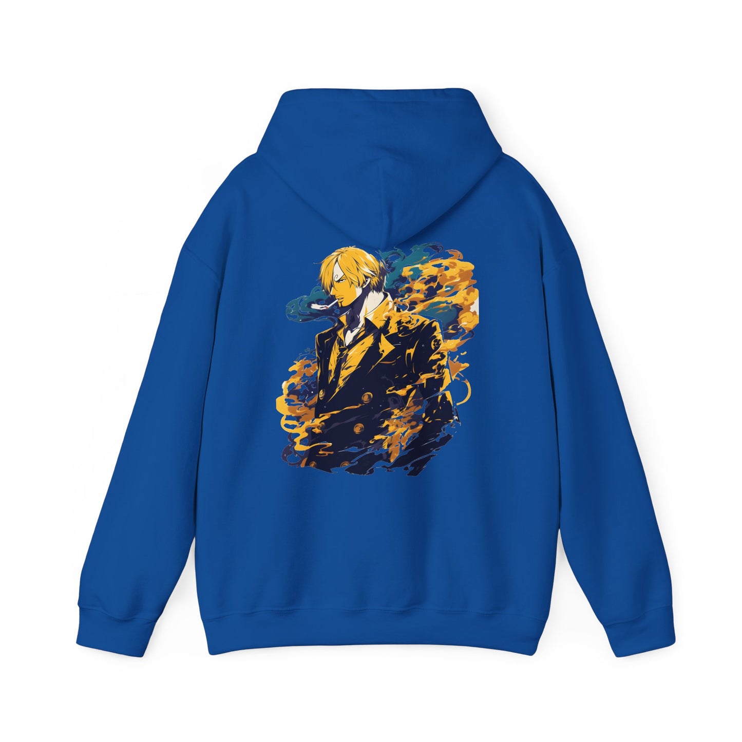 One Piece Hoodie - Sanji Back And Front