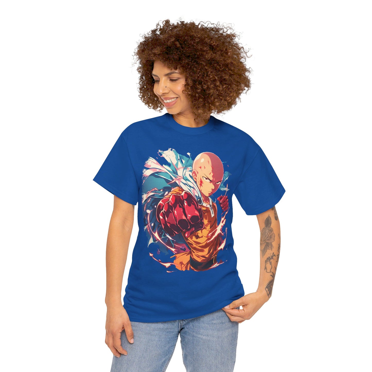 Unisex Heavy Cotton Tee - One Punch Man