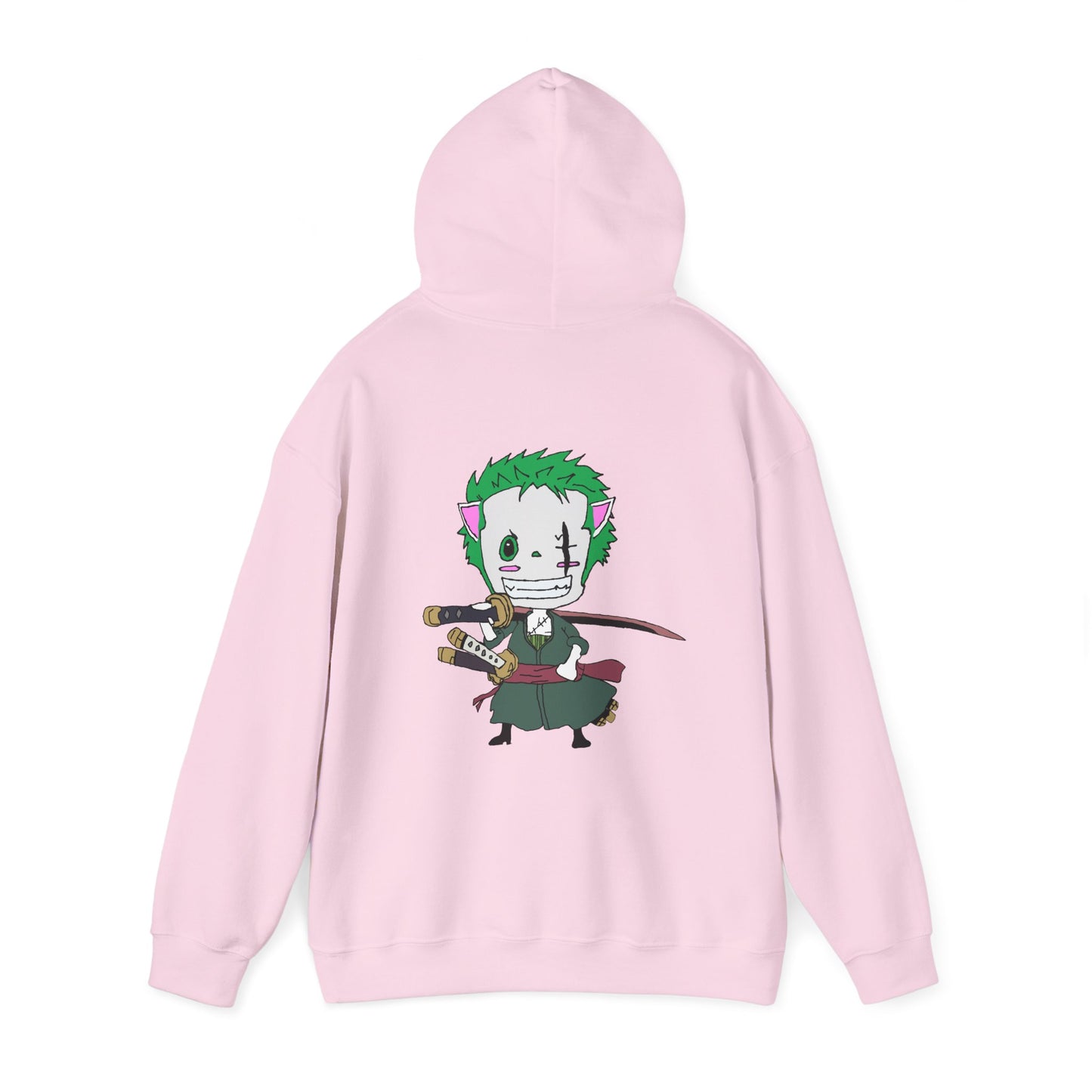 One Piece Hoodie - Zoro Back And Front