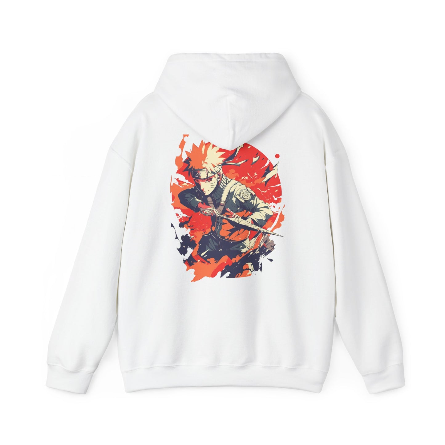 Naruto Hoodie - Naruto Back And Front