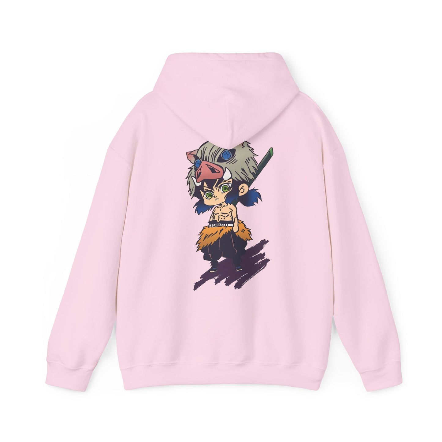 Demon Slayer Hoodie - Inosuke Back And Front