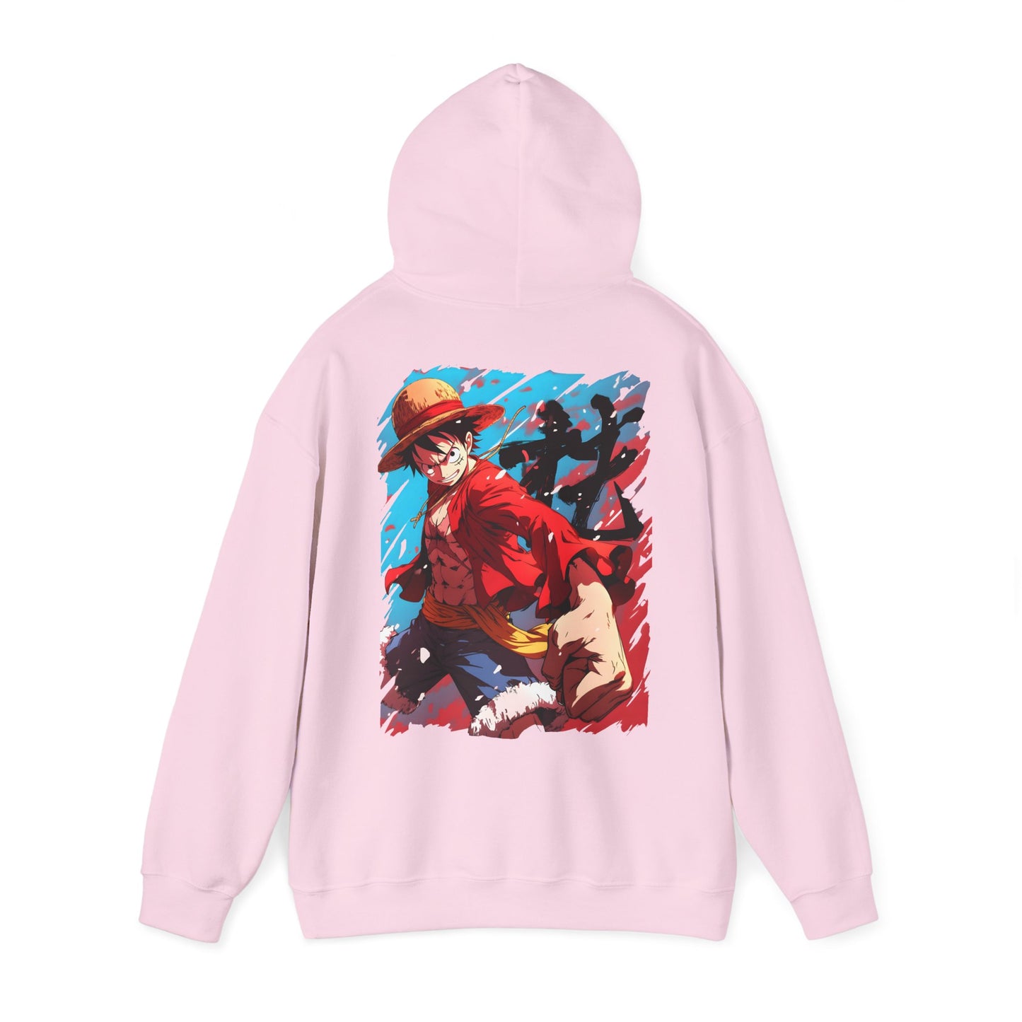 One Piece Hoodie - Luffy Back And Front