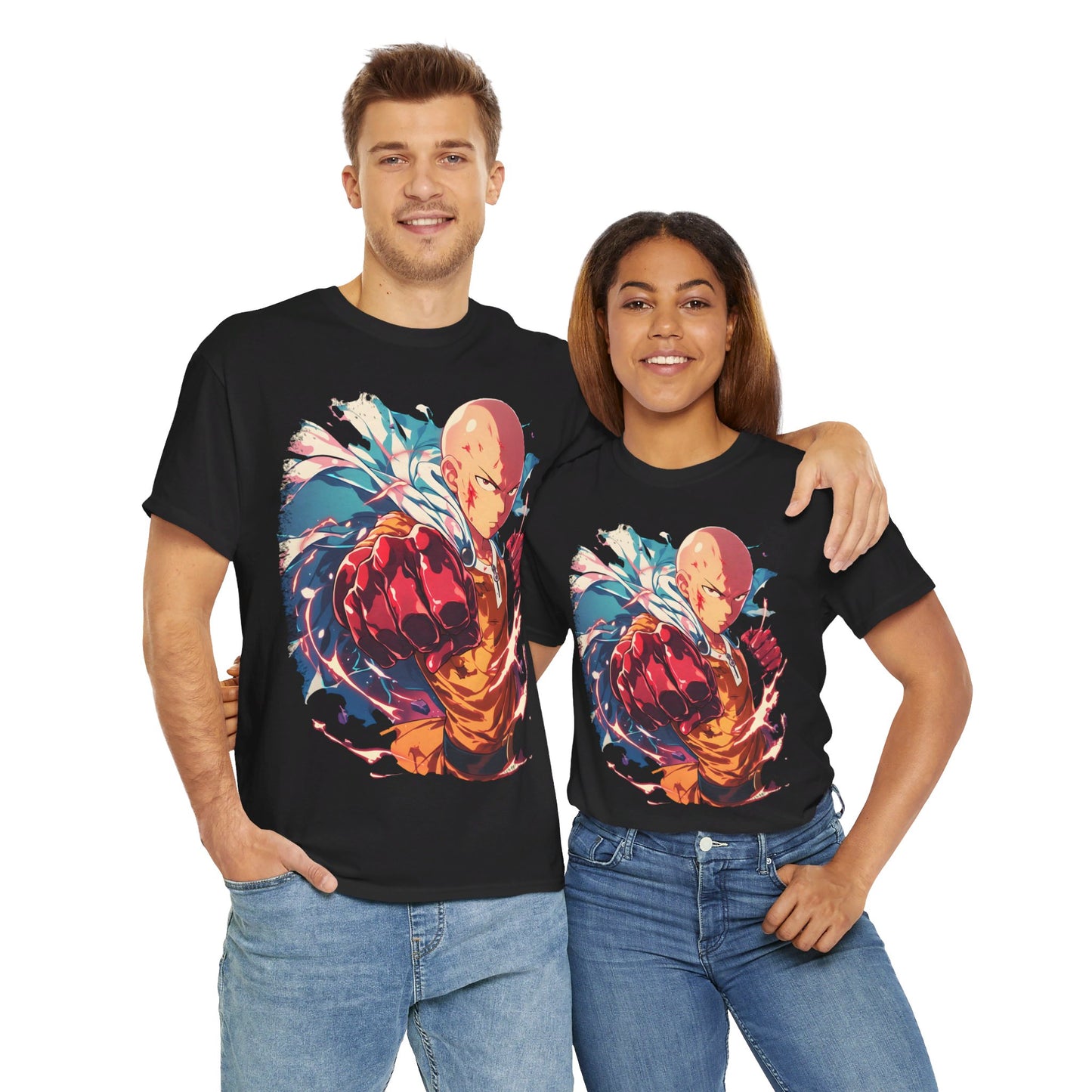 Unisex Heavy Cotton Tee - One Punch Man