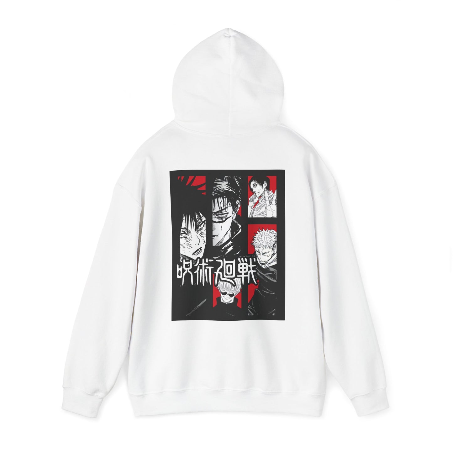 Jujutsu Kaisen Hoodie - Magicians Back And Front