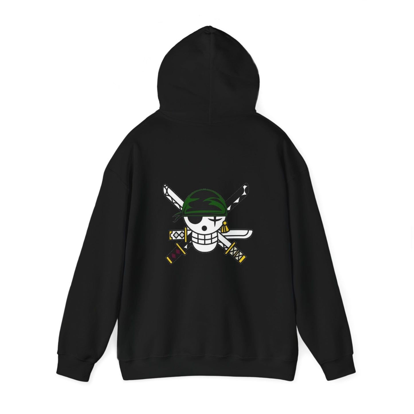 One Piece Hoodie - Zoro Back And Front