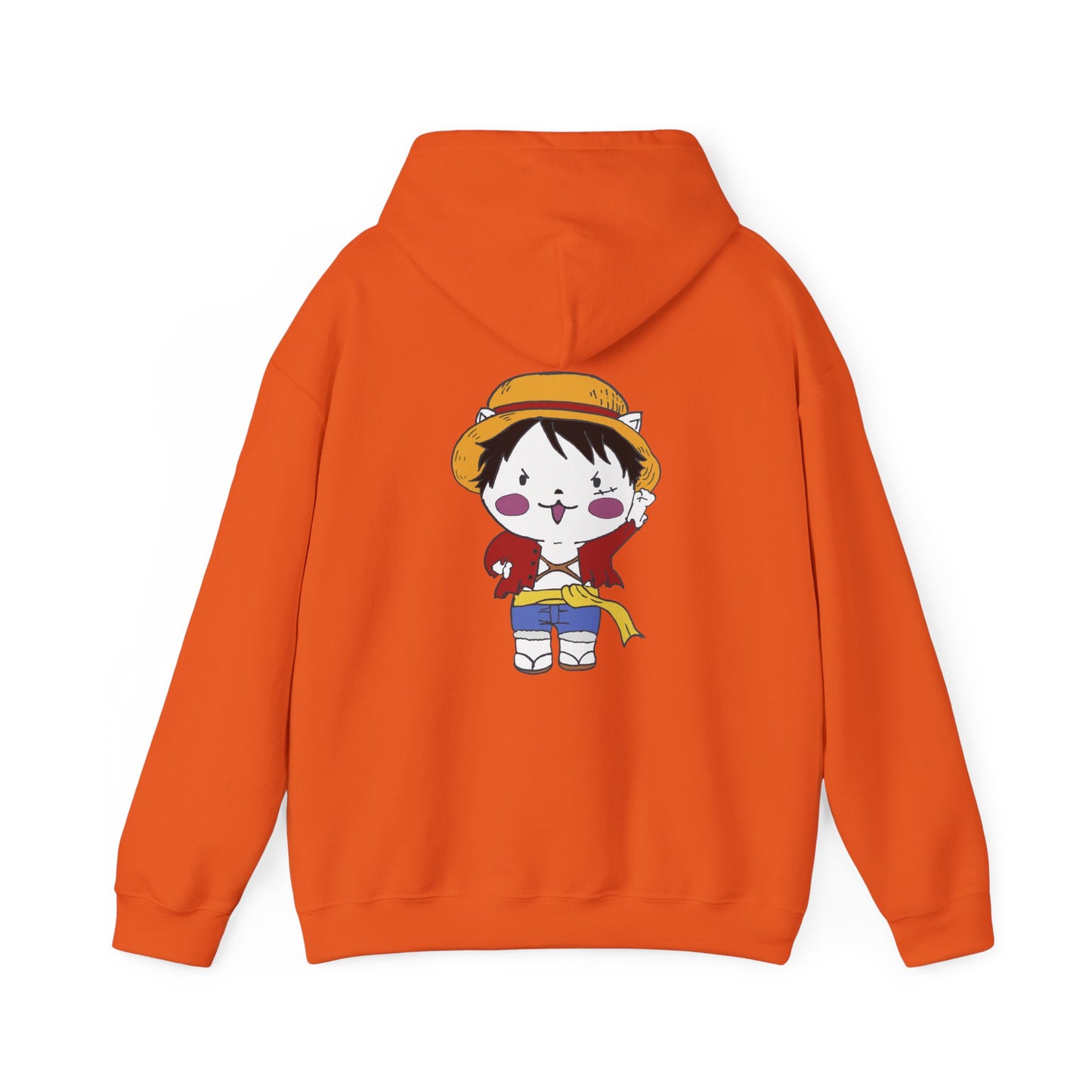 One Piece Hoodie - Luffy Back And Front