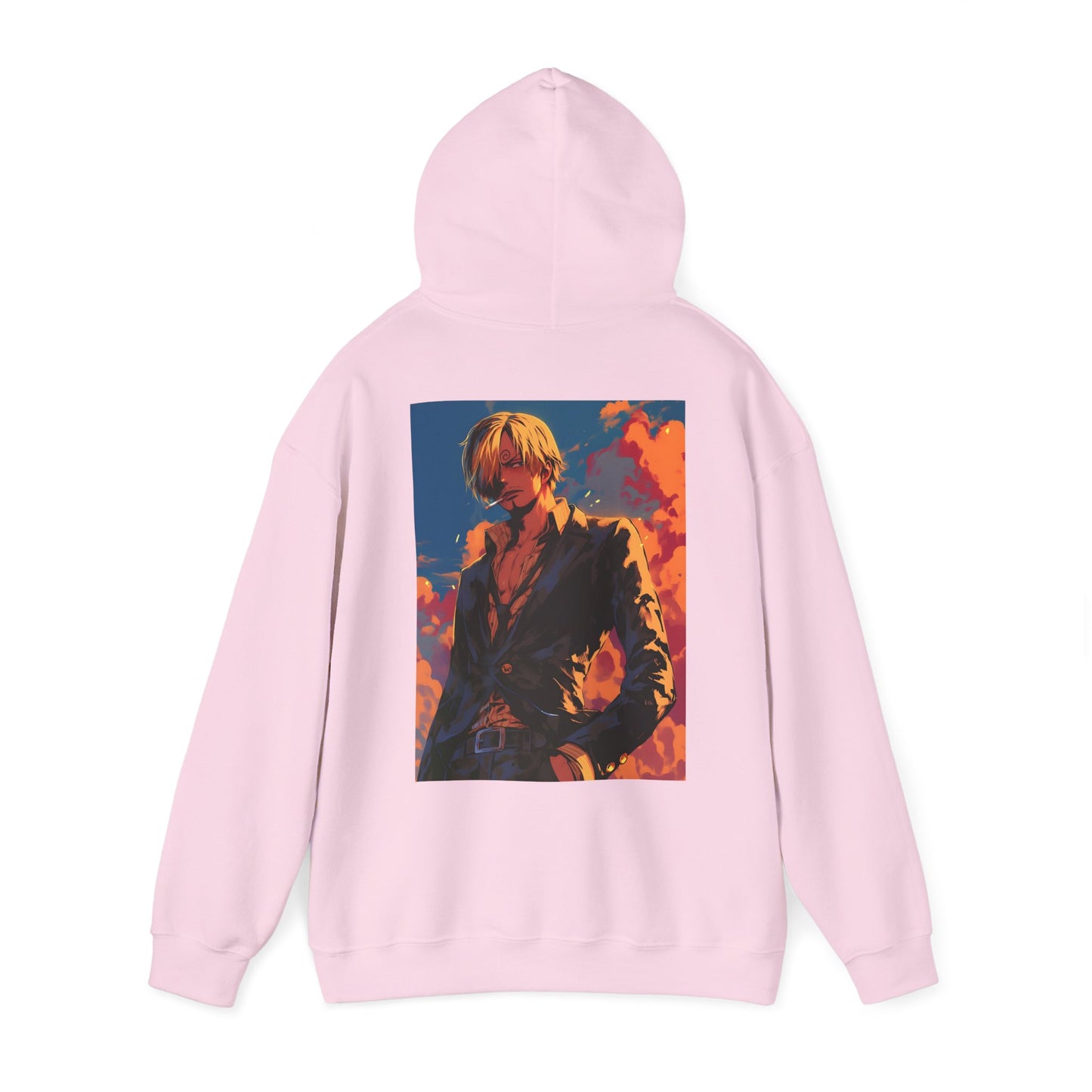 One Piece Hoodie - Sanji Back And Front