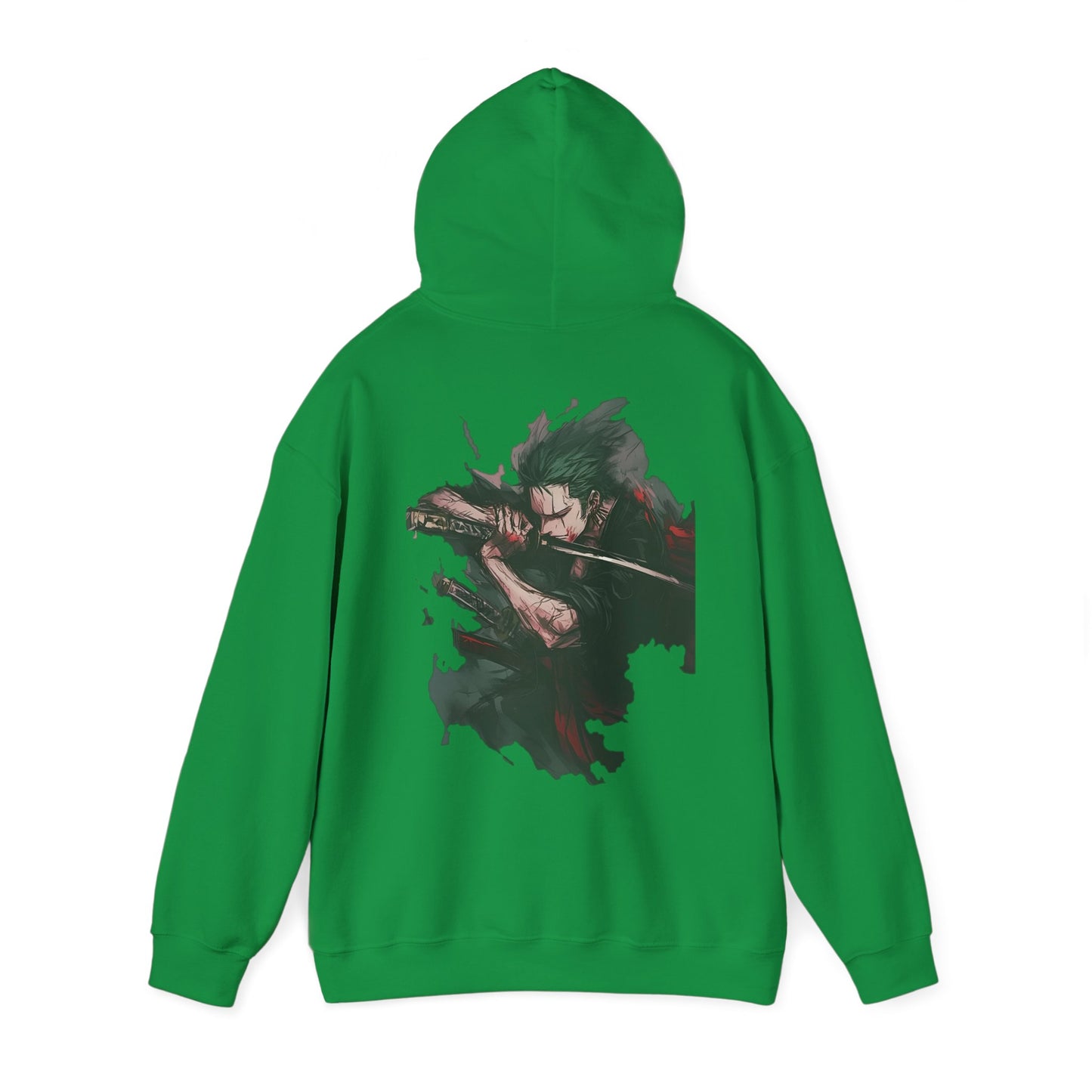 One Piece Hoodie - Zoro Back And Front