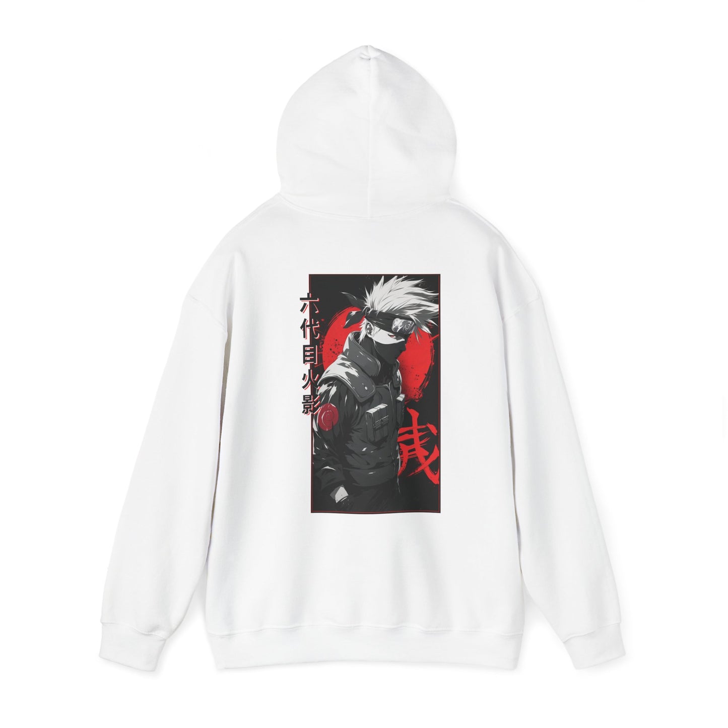 Naruto Hoodie - Kakashi Back And Front