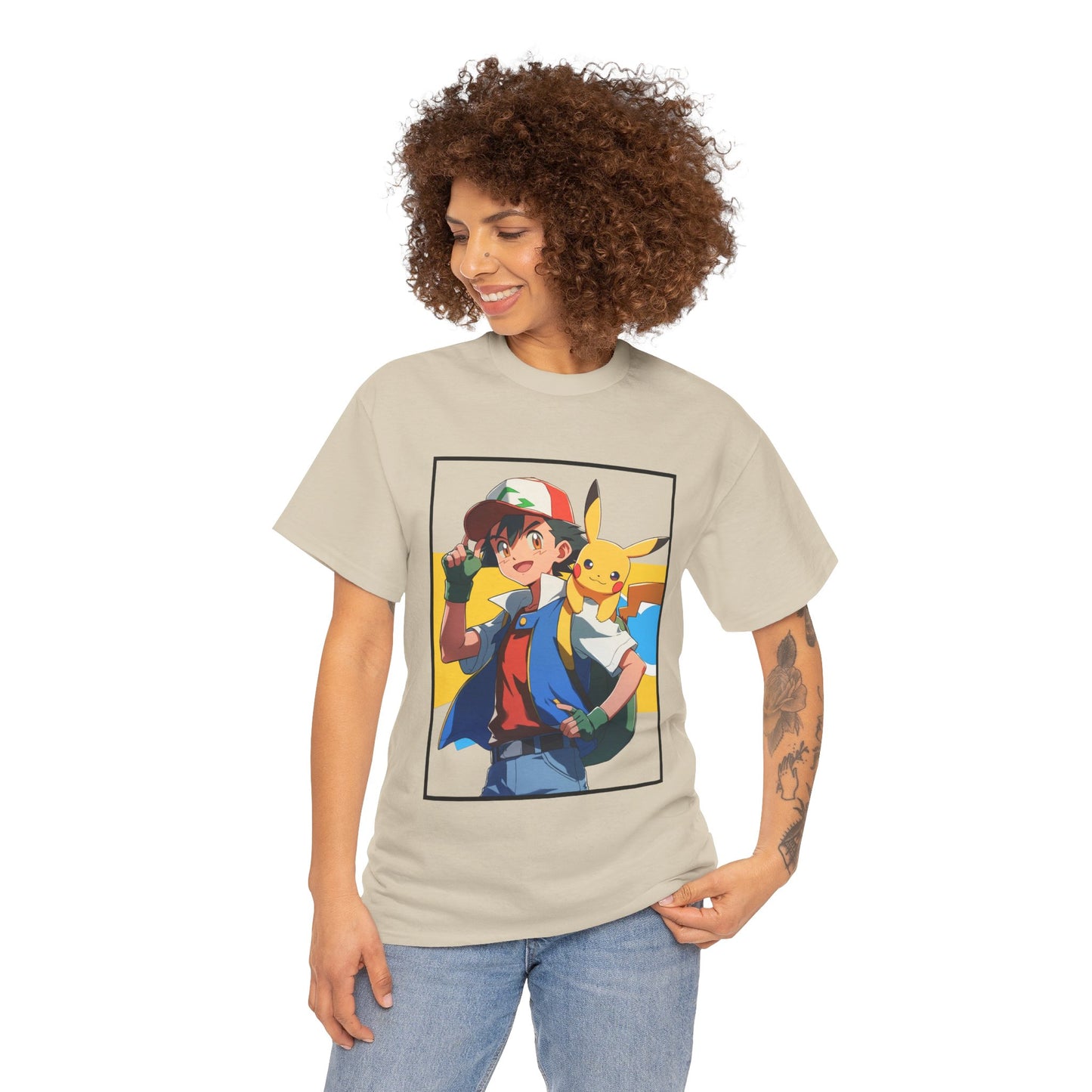 Unisex Heavy Cotton Tee - Pokemon