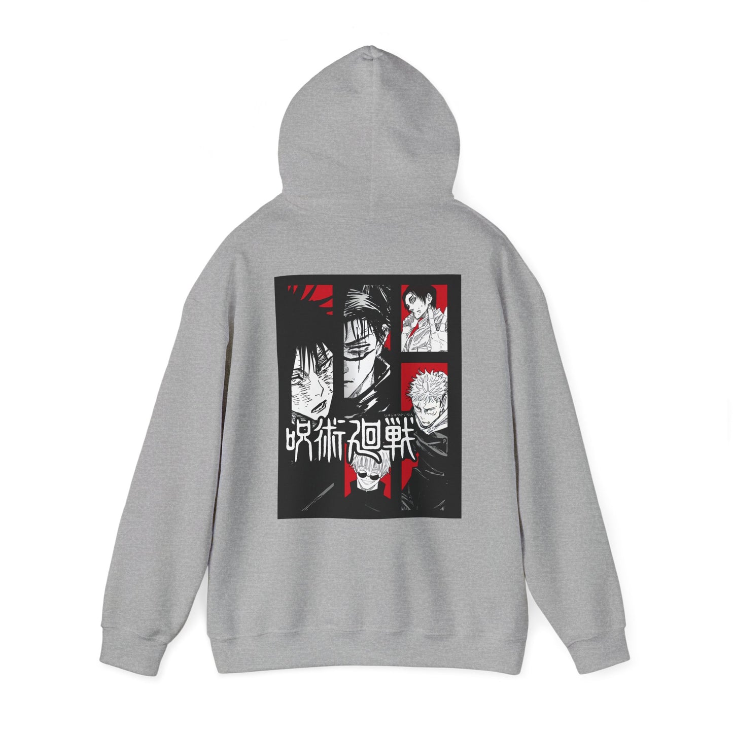 Jujutsu Kaisen Hoodie - Magicians Back And Front