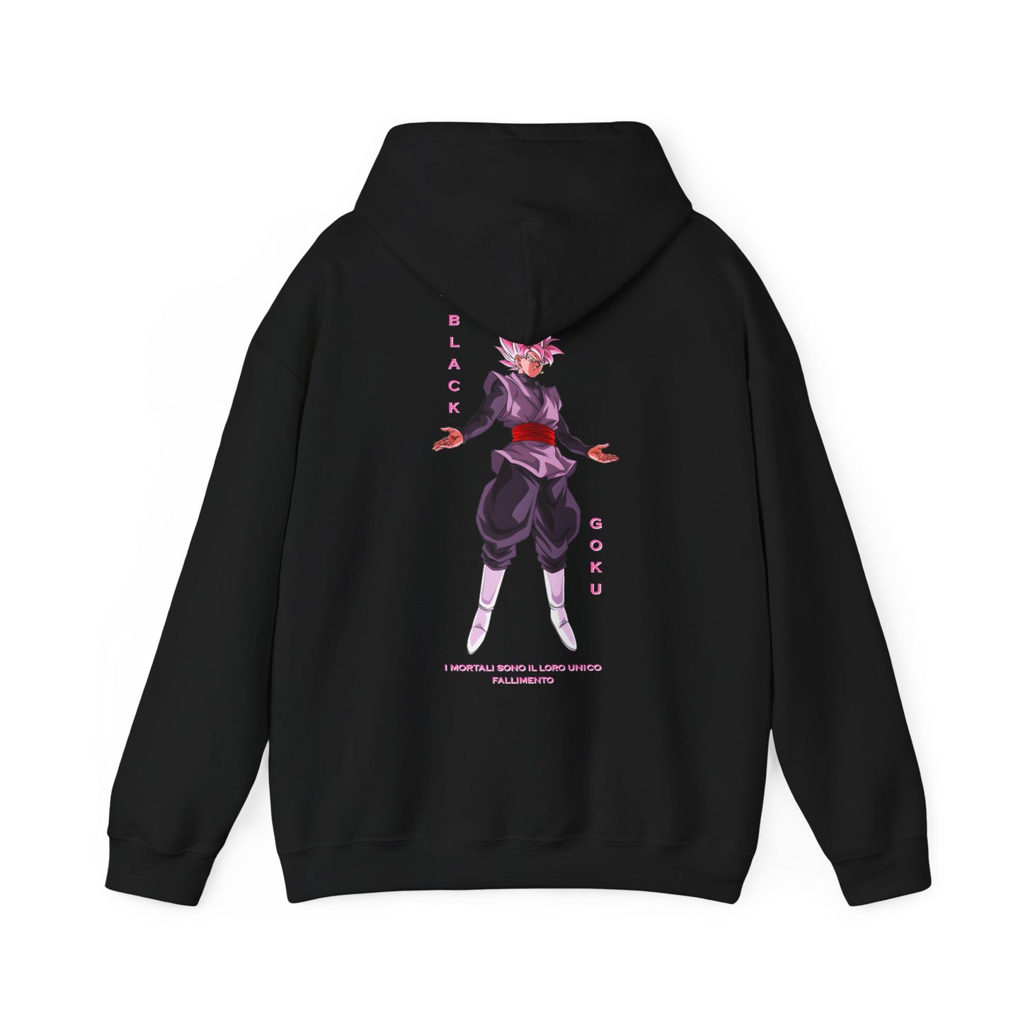 Dragon Ball Hoodie - Black Goku Back And Front