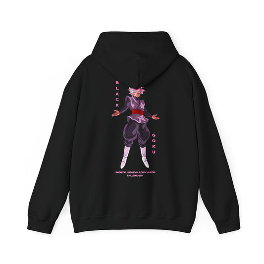 Dragon Ball Hoodie - Black Goku Back And Front