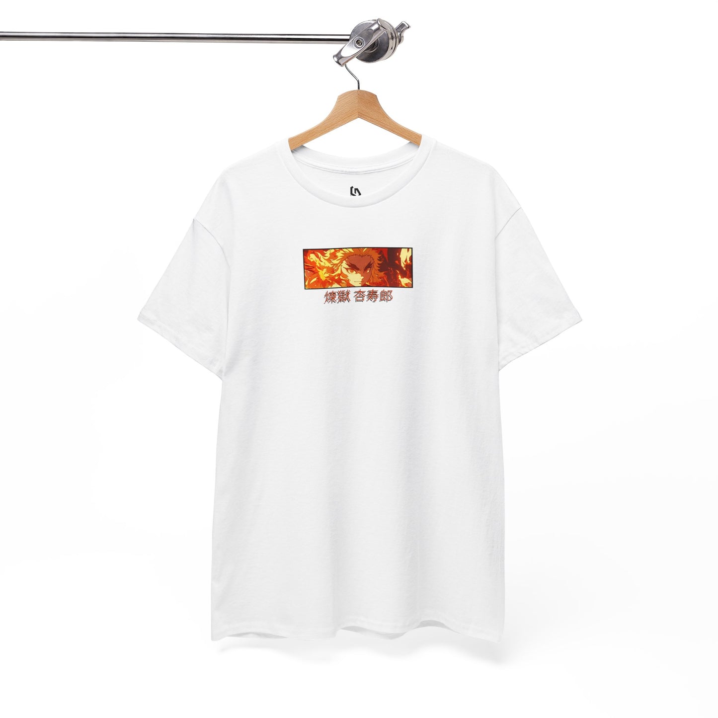 Demon Slayer T-Shirt - Rengoku Back and Front