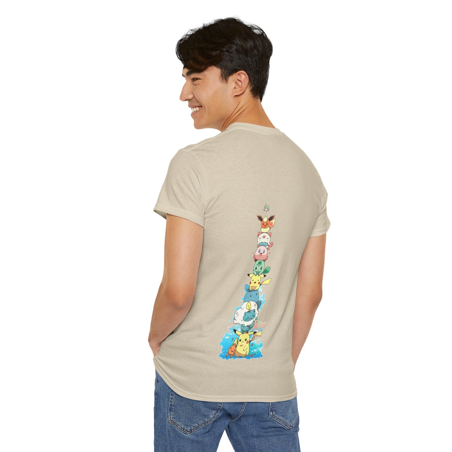 Unisex Heavy Cotton Tee - Pokemon