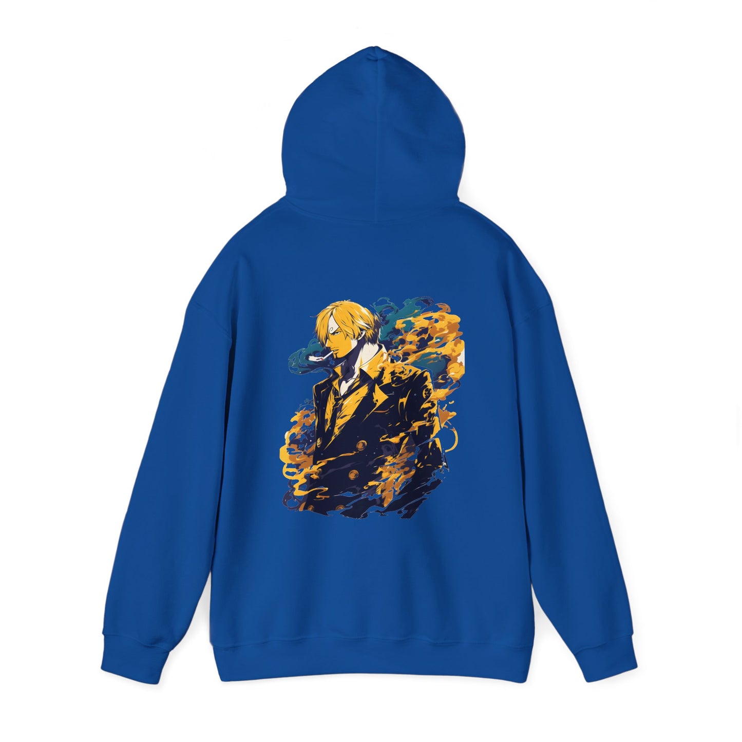 One Piece Hoodie - Sanji Back And Front