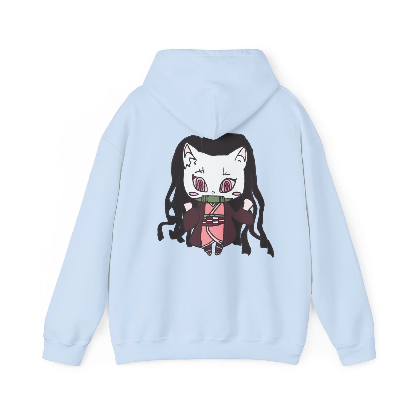 Demon Slayer Hoodie - Nezuko Back And Front