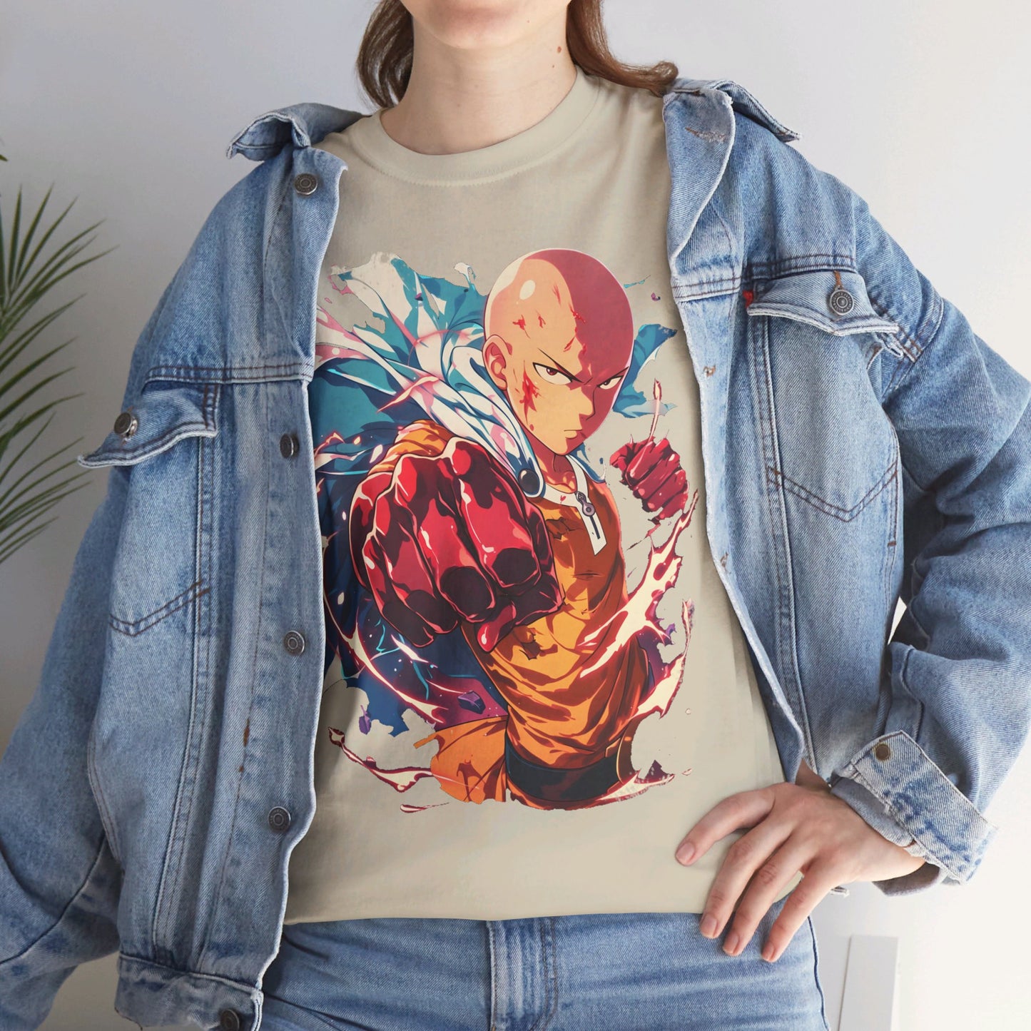 Unisex Heavy Cotton Tee - One Punch Man