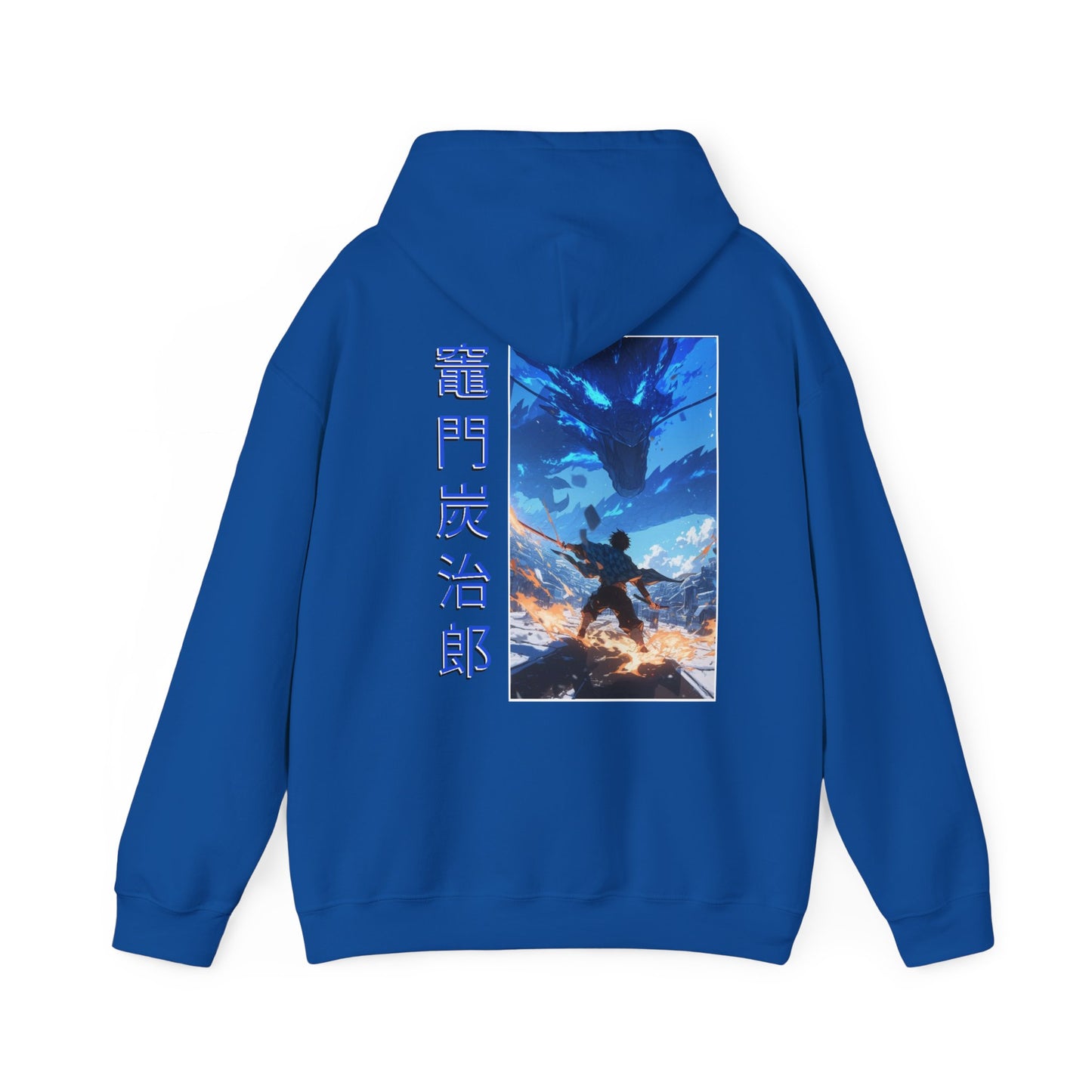 Demon Slayer Hoodie - Tanjiro Back And Front