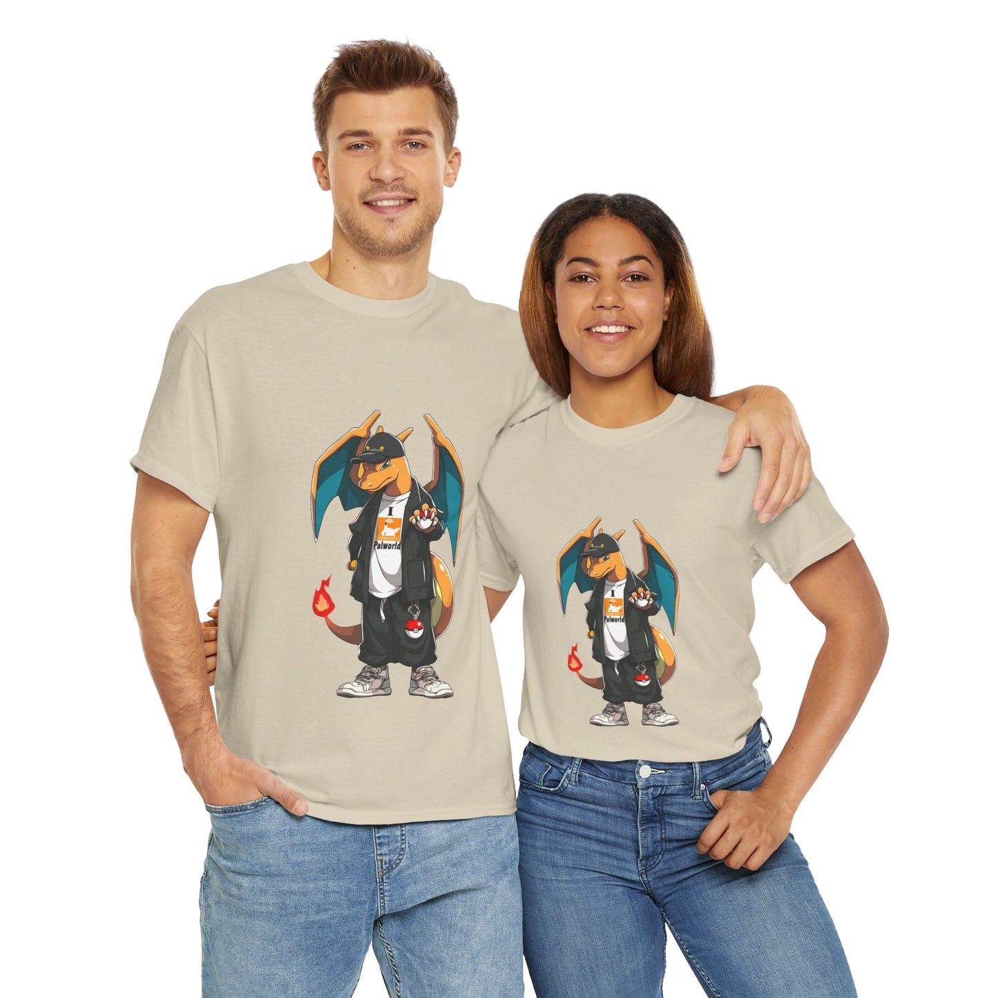 Unisex Heavy Cotton Tee - Pokemon