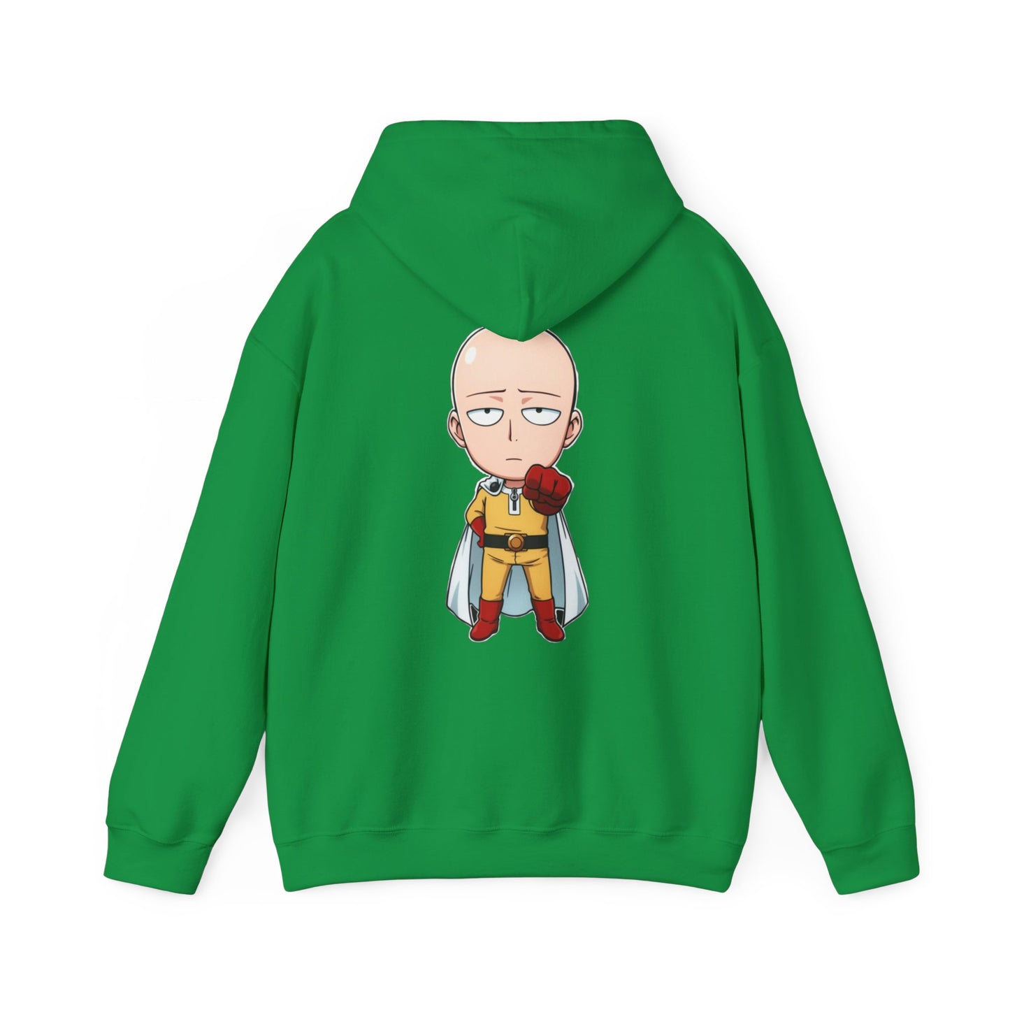 One Punch Man Hoodie - Saitama Back And Front