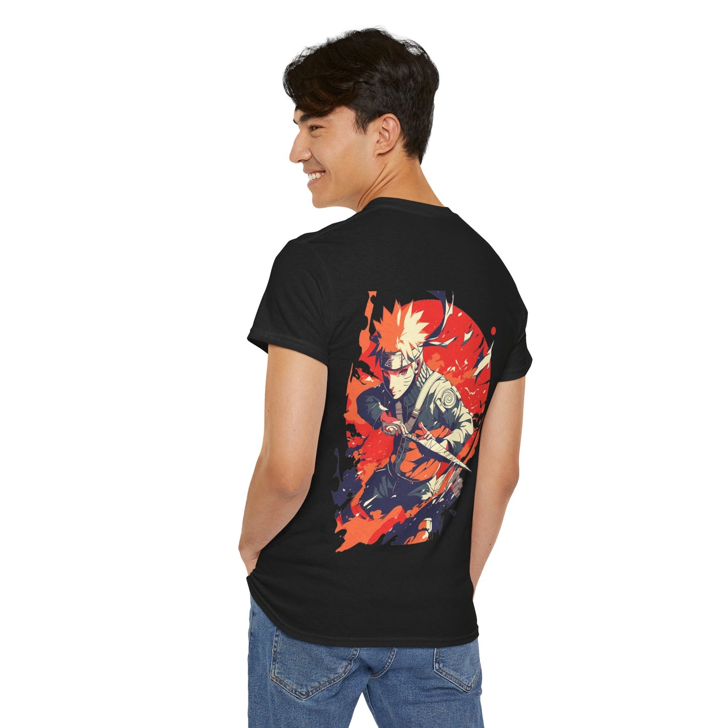 Naruto T-Shirt - Naruto Back and Front