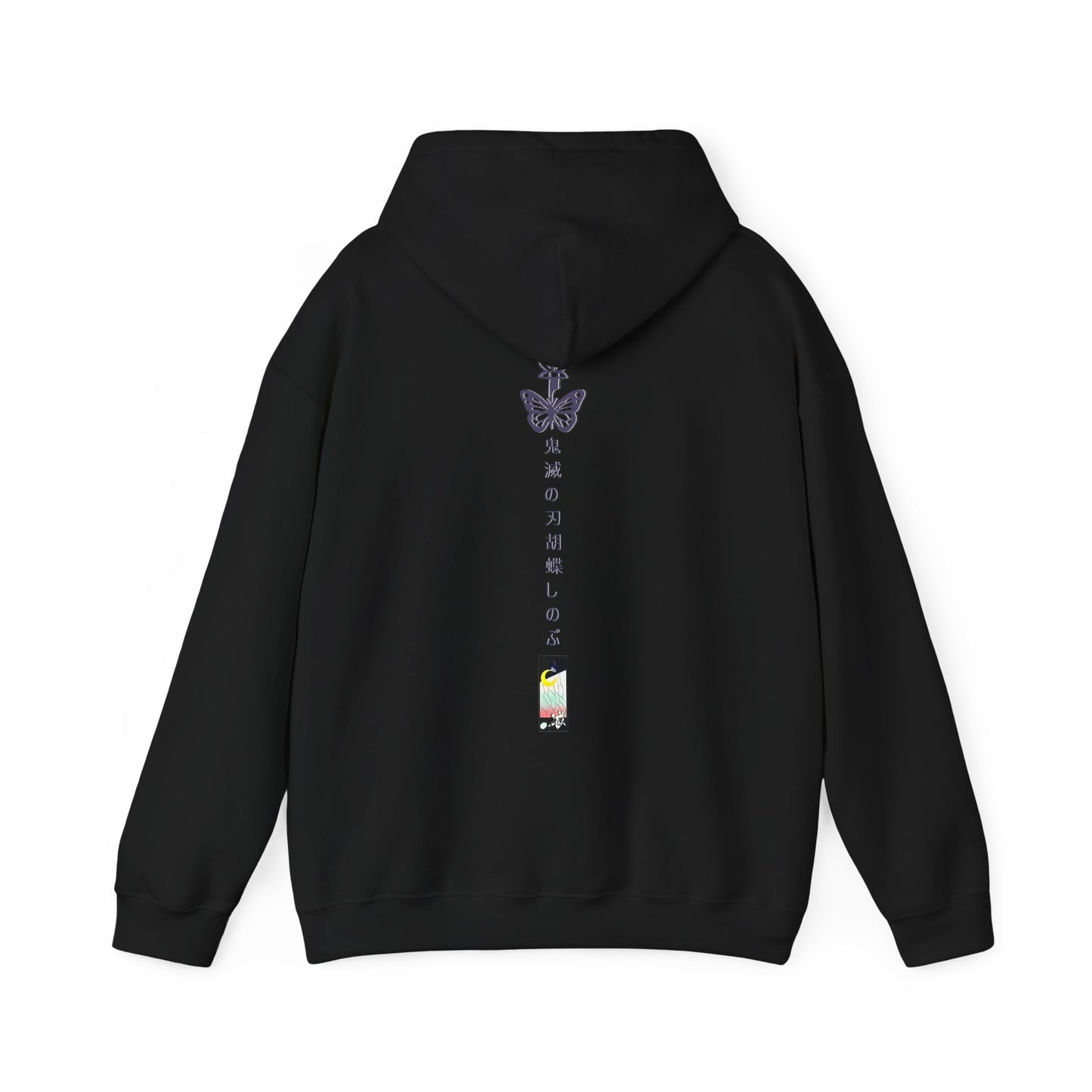 Demon Slayer Hoodie - Kocho Shinobu Back And Front