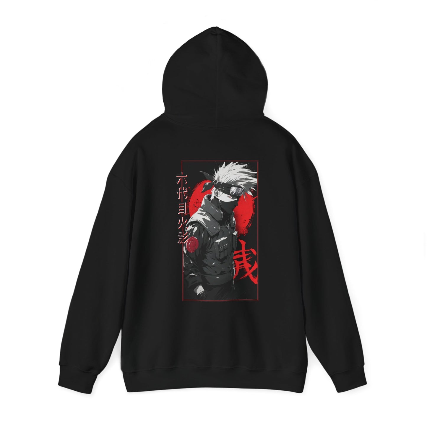 Naruto Hoodie - Kakashi Back And Front