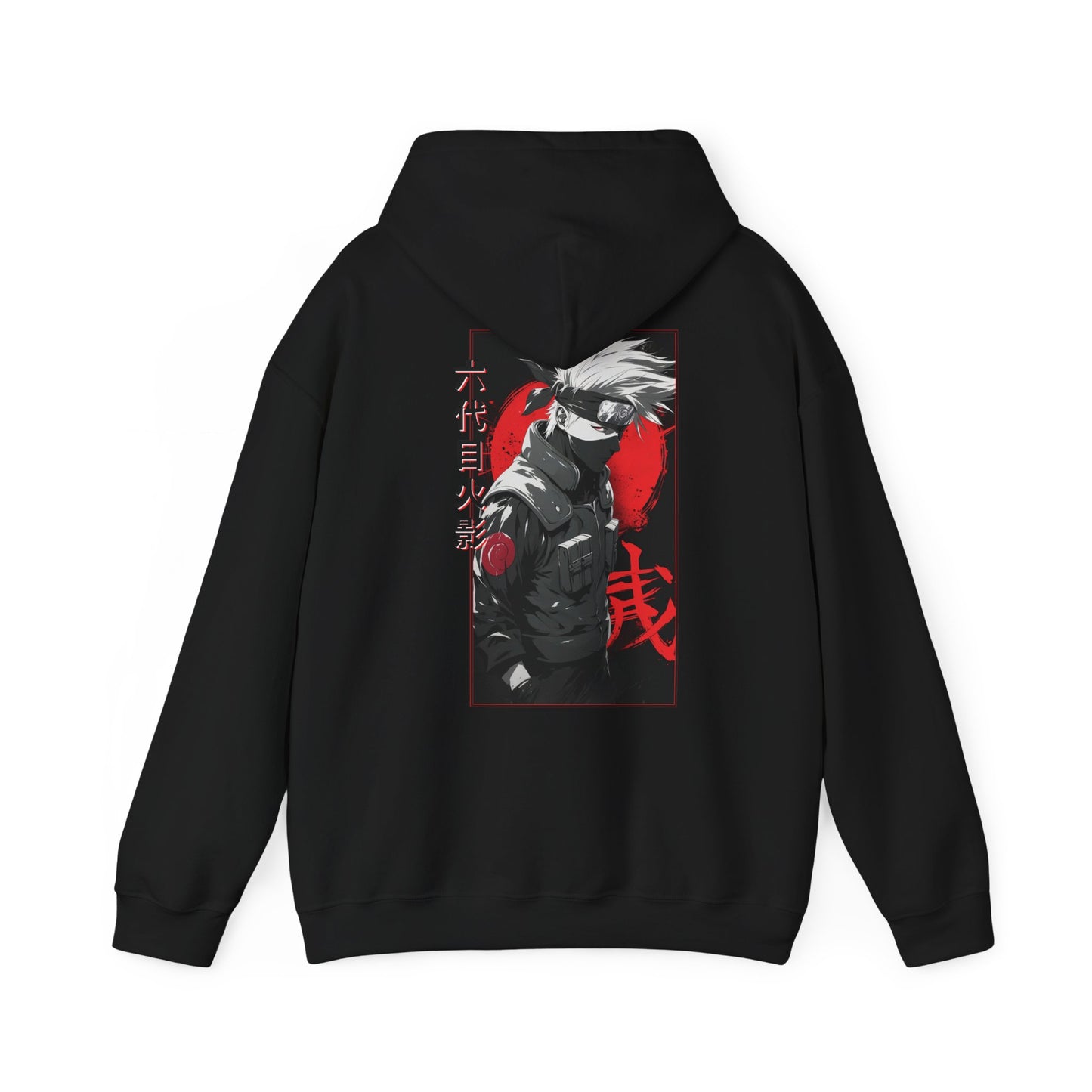 Naruto Hoodie - Kakashi Back And Front